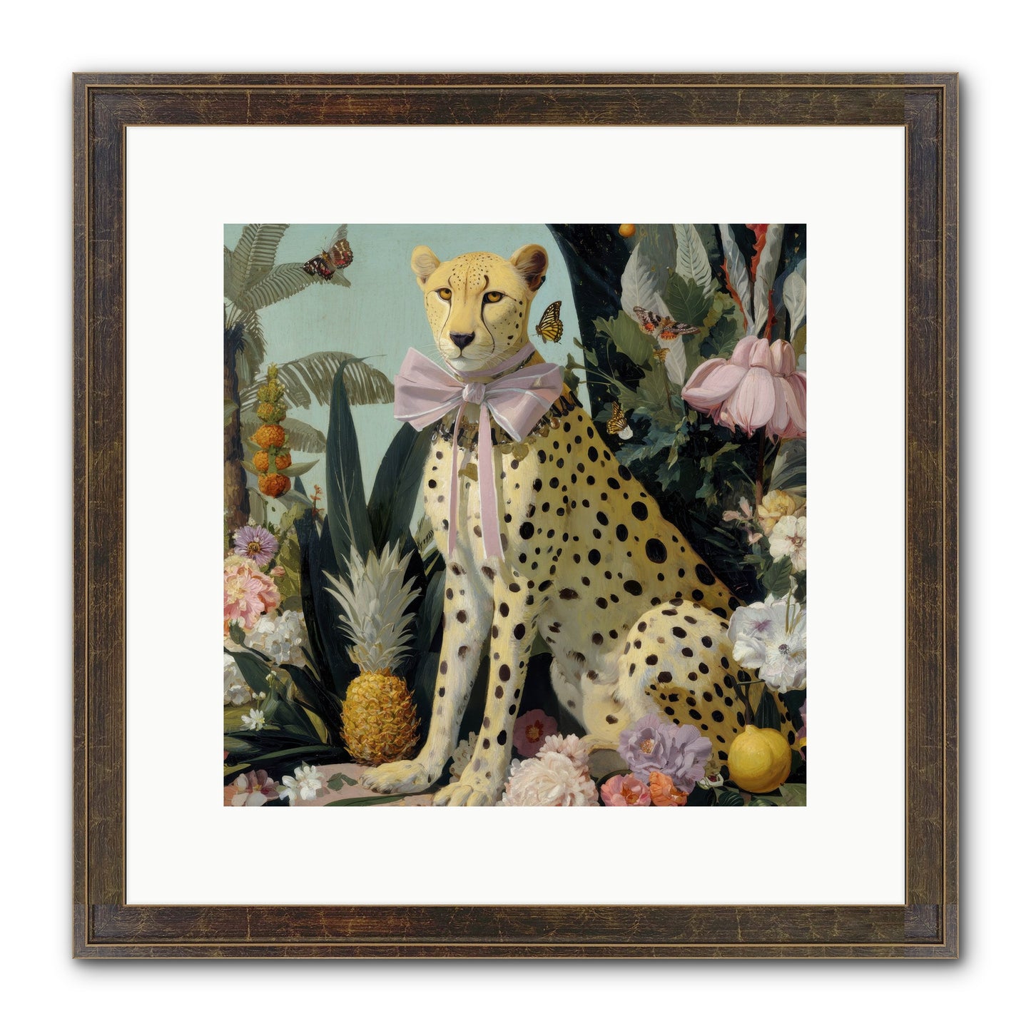 The Wonder Of Silver Dawn Framed Print - Slimwoods Black/Gold 12x12