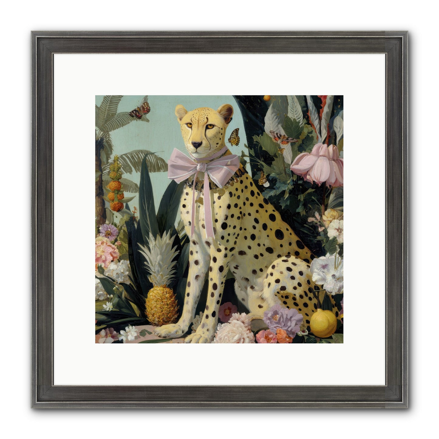 The Wonder Of Silver Dawn Framed Print - Slimwoods Black/Silver 12x12