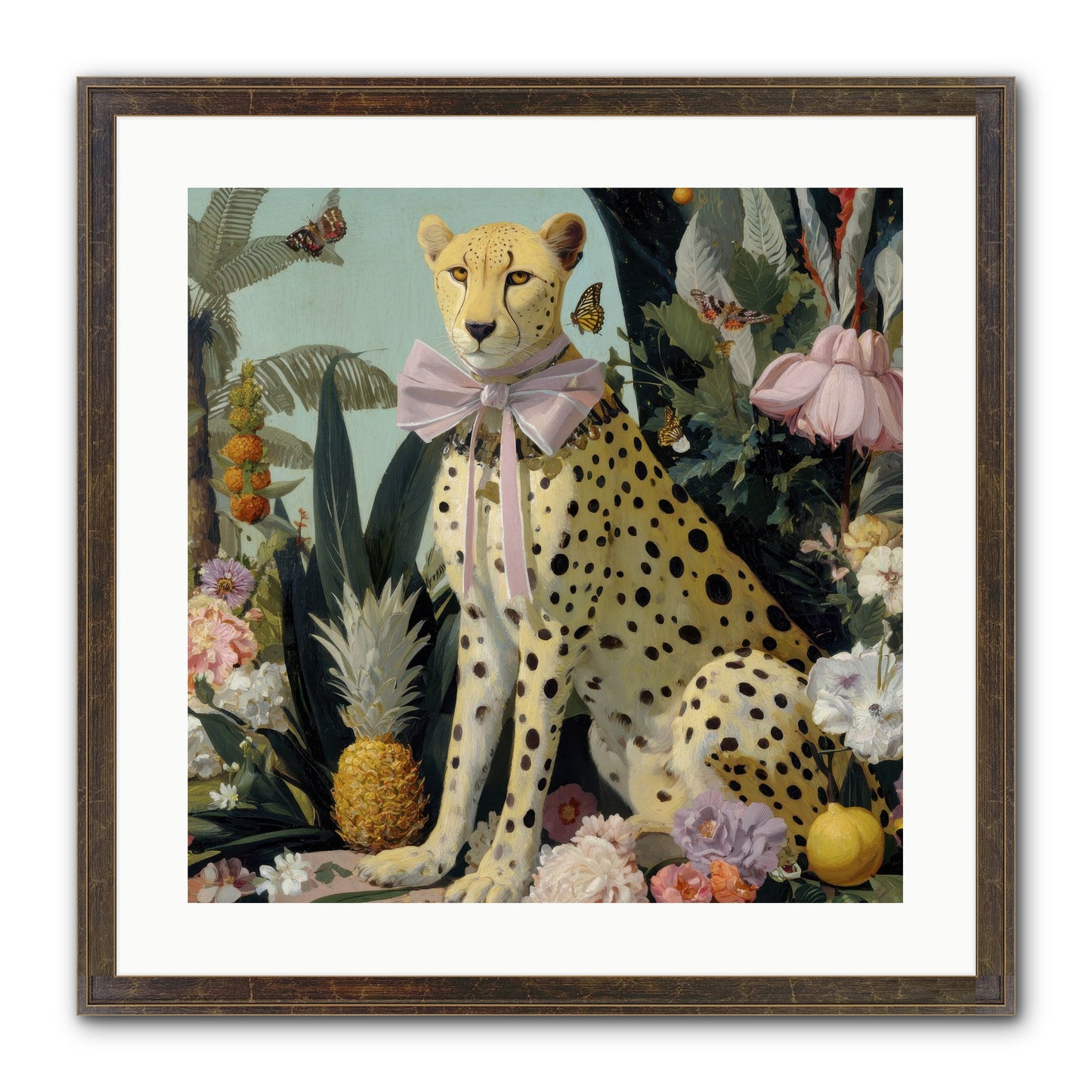 The Wonder Of Silver Dawn Framed Print - Slimwoods Black/Gold 20x20
