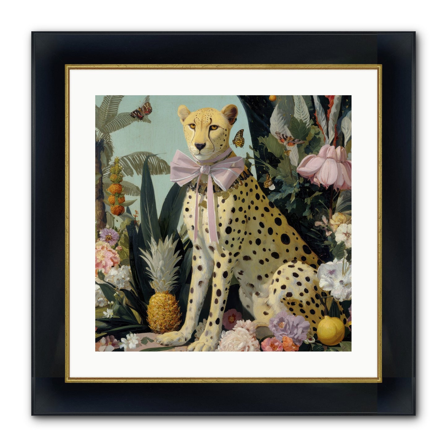 The Wonder Of Silver Dawn Framed Print - Wide Black w/Gold 20x20