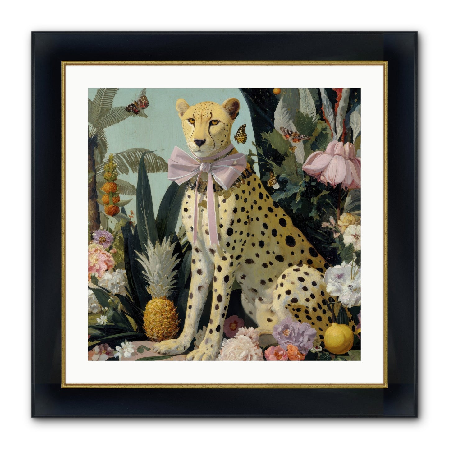 The Wonder Of Silver Dawn Framed Print - Wide Black w/Gold 24x24