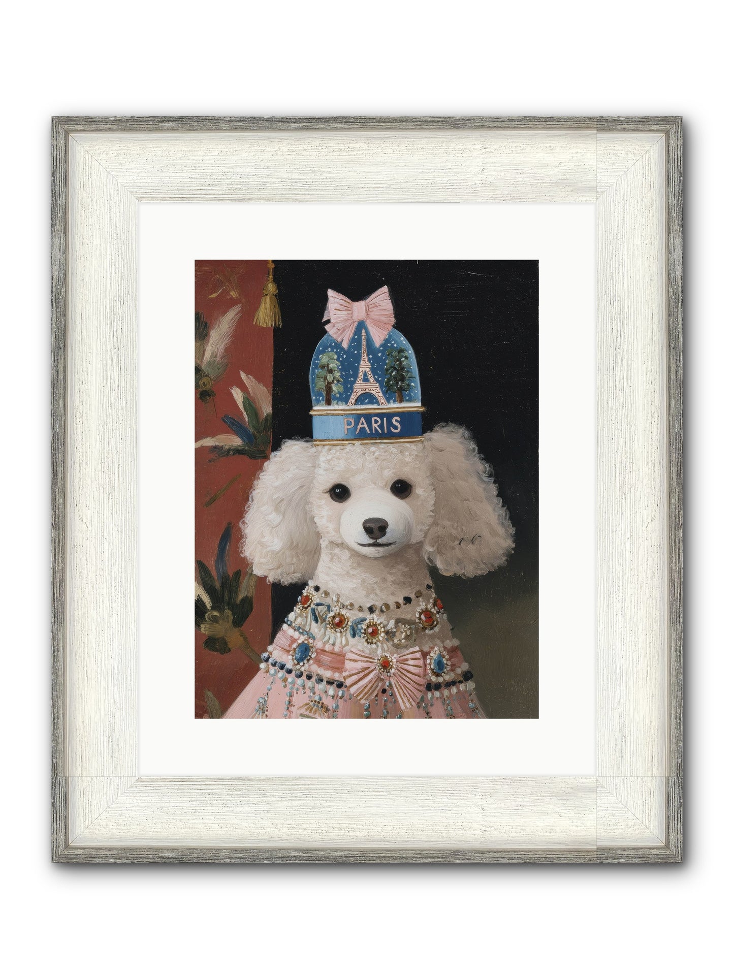 The Wondrous Unveiling Framed Print - Driftwood White 12x16