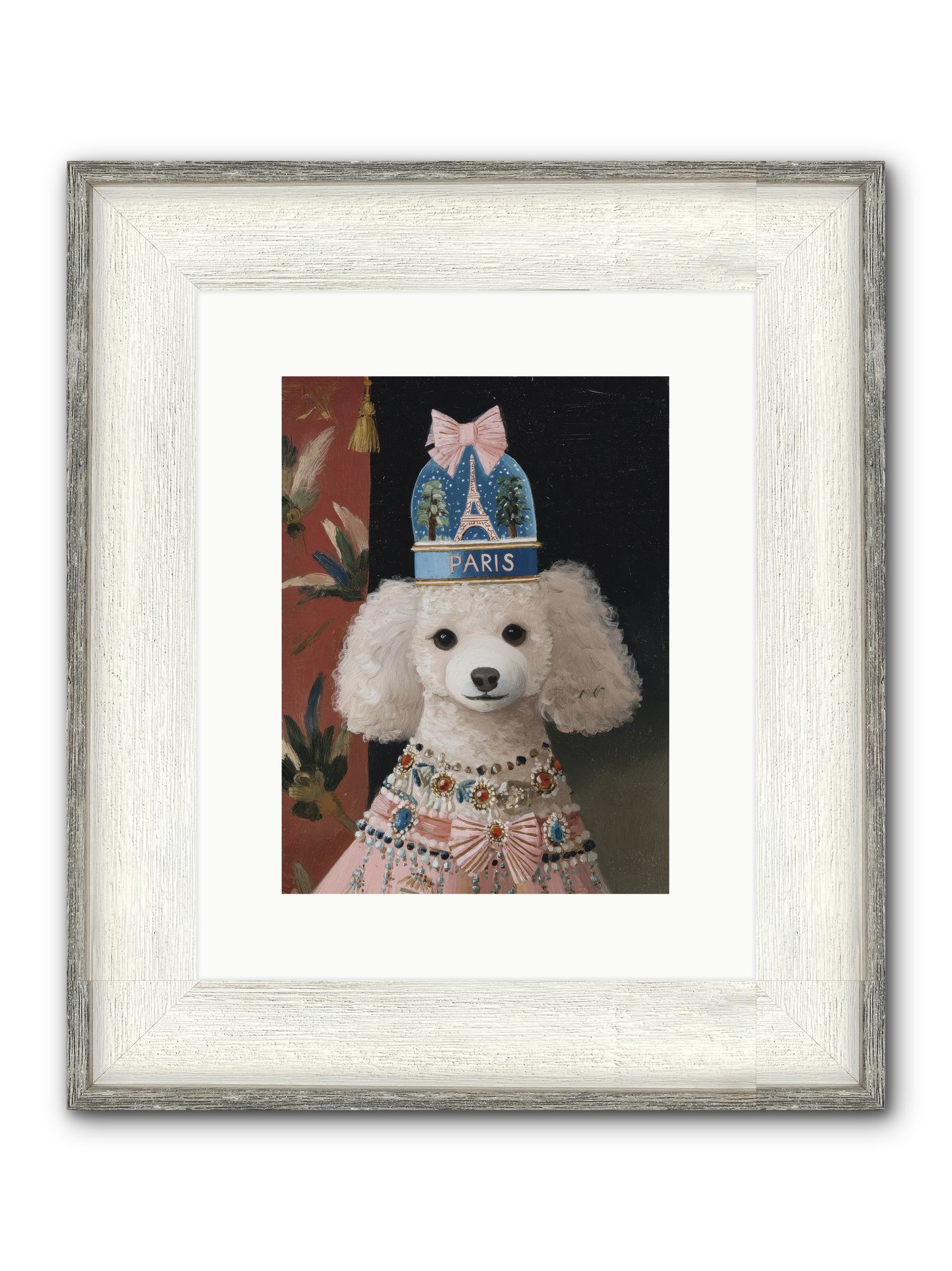 The Wondrous Unveiling Framed Print - Driftwood White 9x12