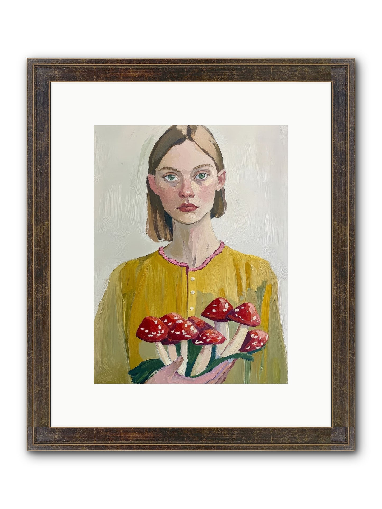 The Woodlands Guide Framed Print - Slimwoods Black/Gold 9x12