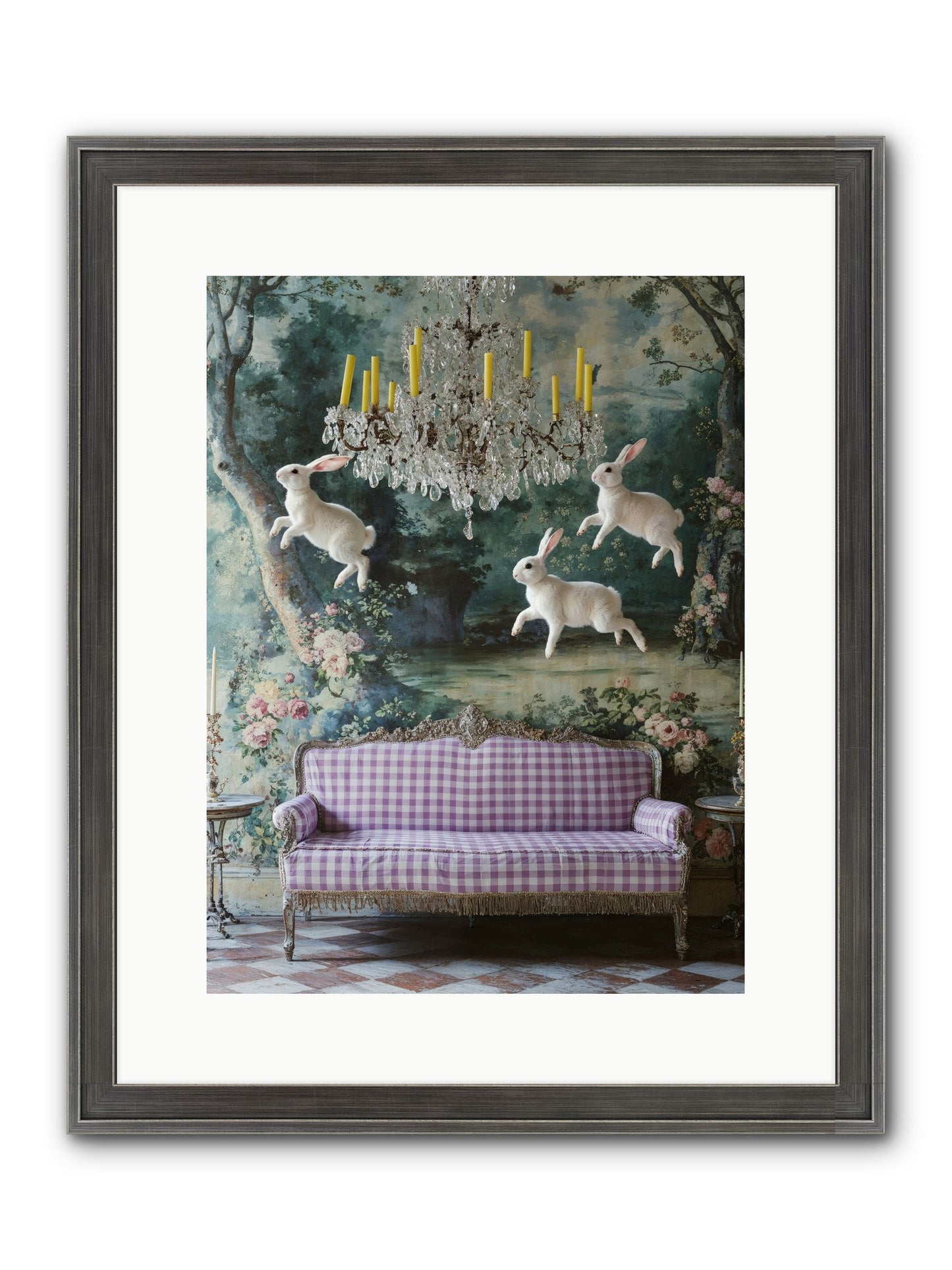 Theater Of Morning Light Framed Print - Slimwoods Black/Silver 12x16