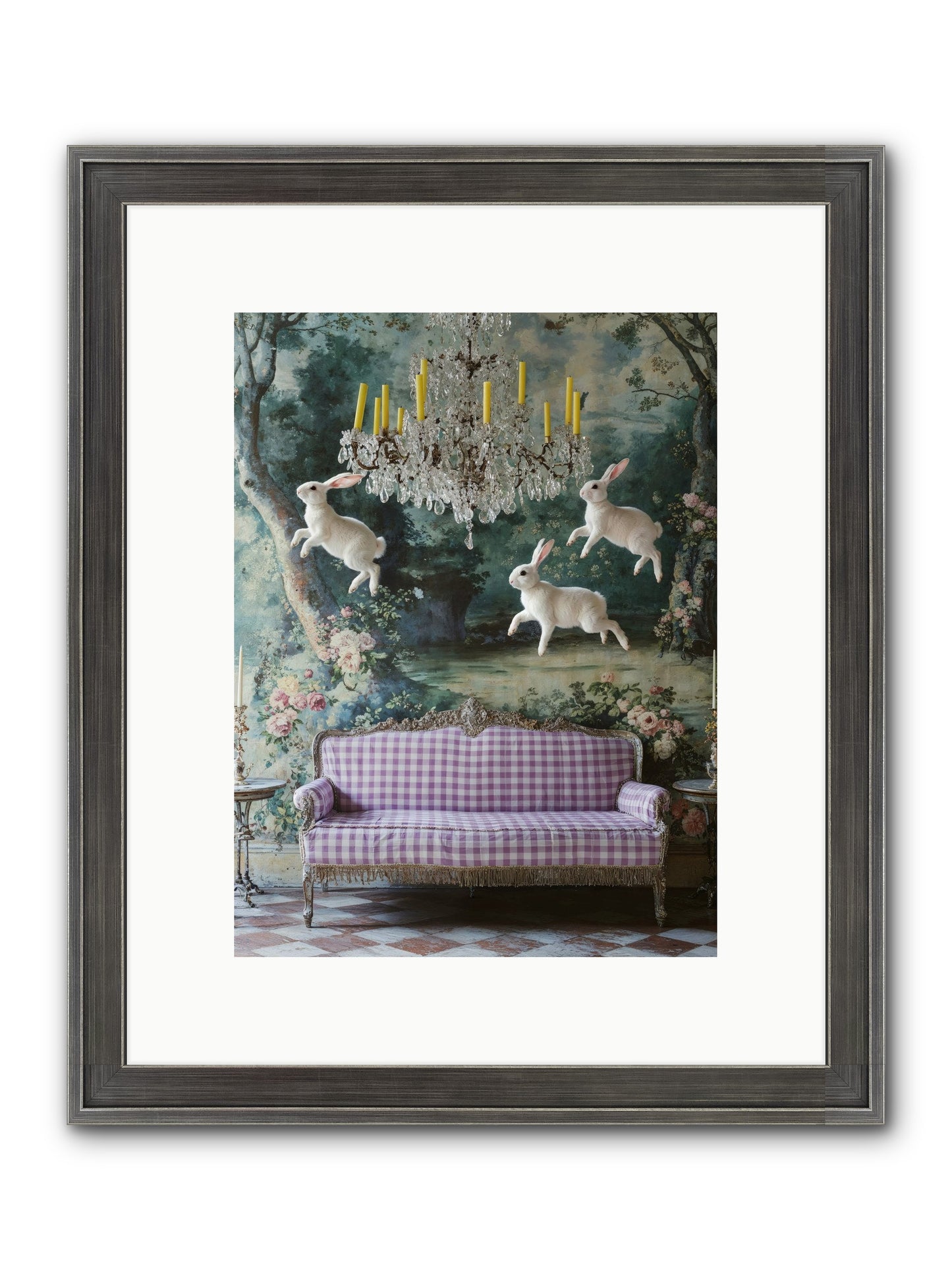 Theater Of Morning Light Framed Print - Slimwoods Black/Silver 9x12
