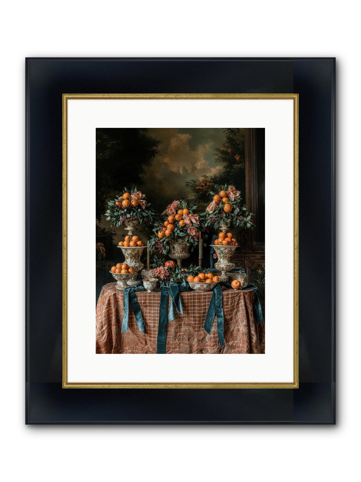 Theater Of Sweetness Framed Print - Wide Black w/Gold 12x16