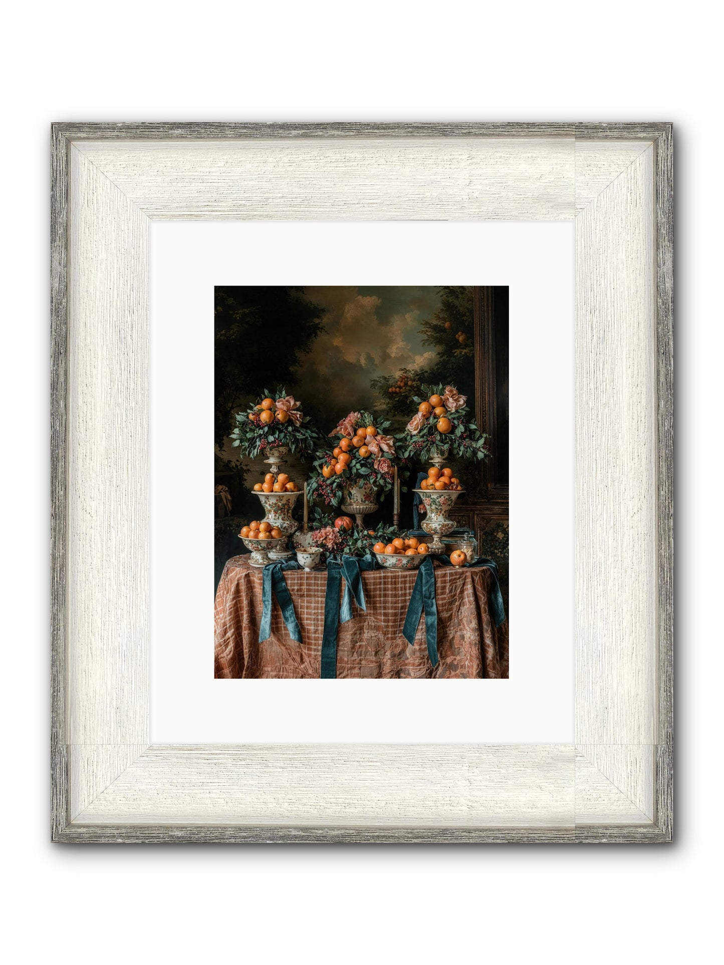 Theater Of Sweetness Framed Print - Driftwood White 9x12