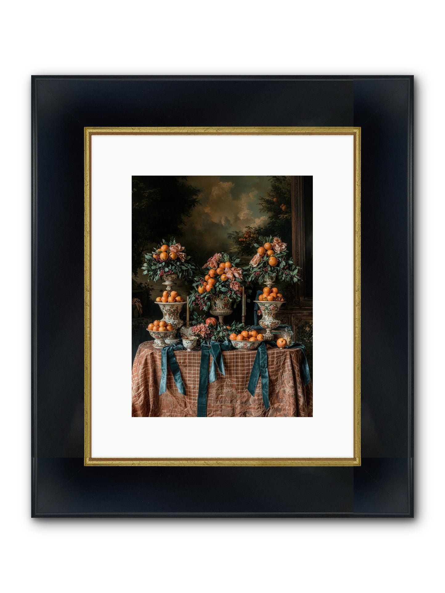 Theater Of Sweetness Framed Print - Wide Black w/Gold 9x12