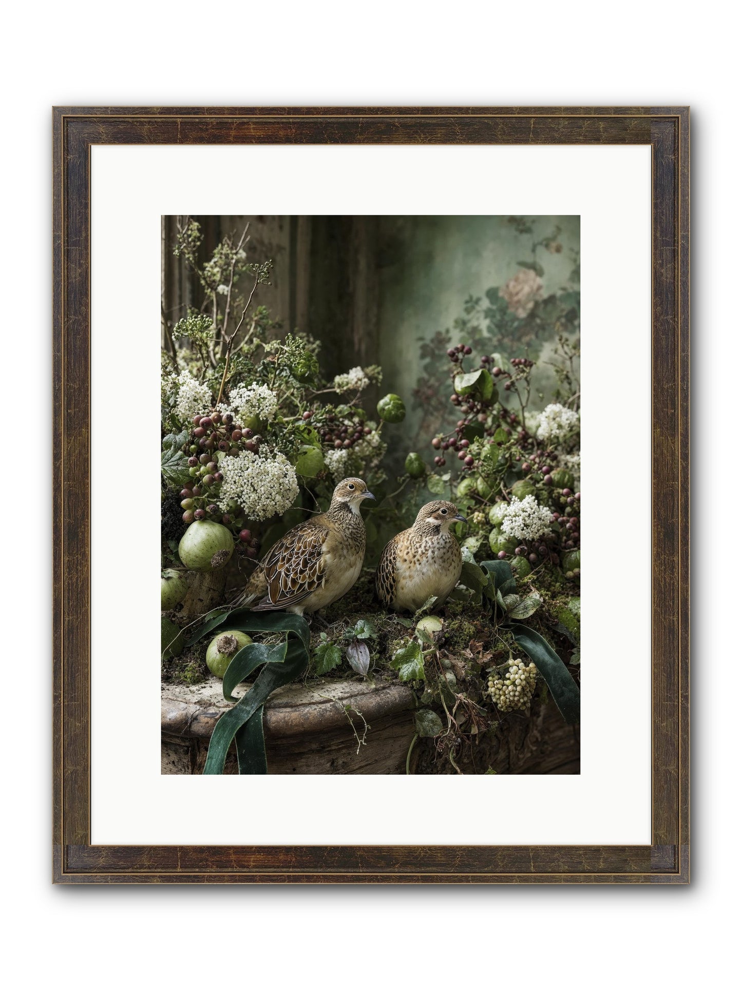 Theatre Framed Print - Slimwoods Black/Gold 12x16
