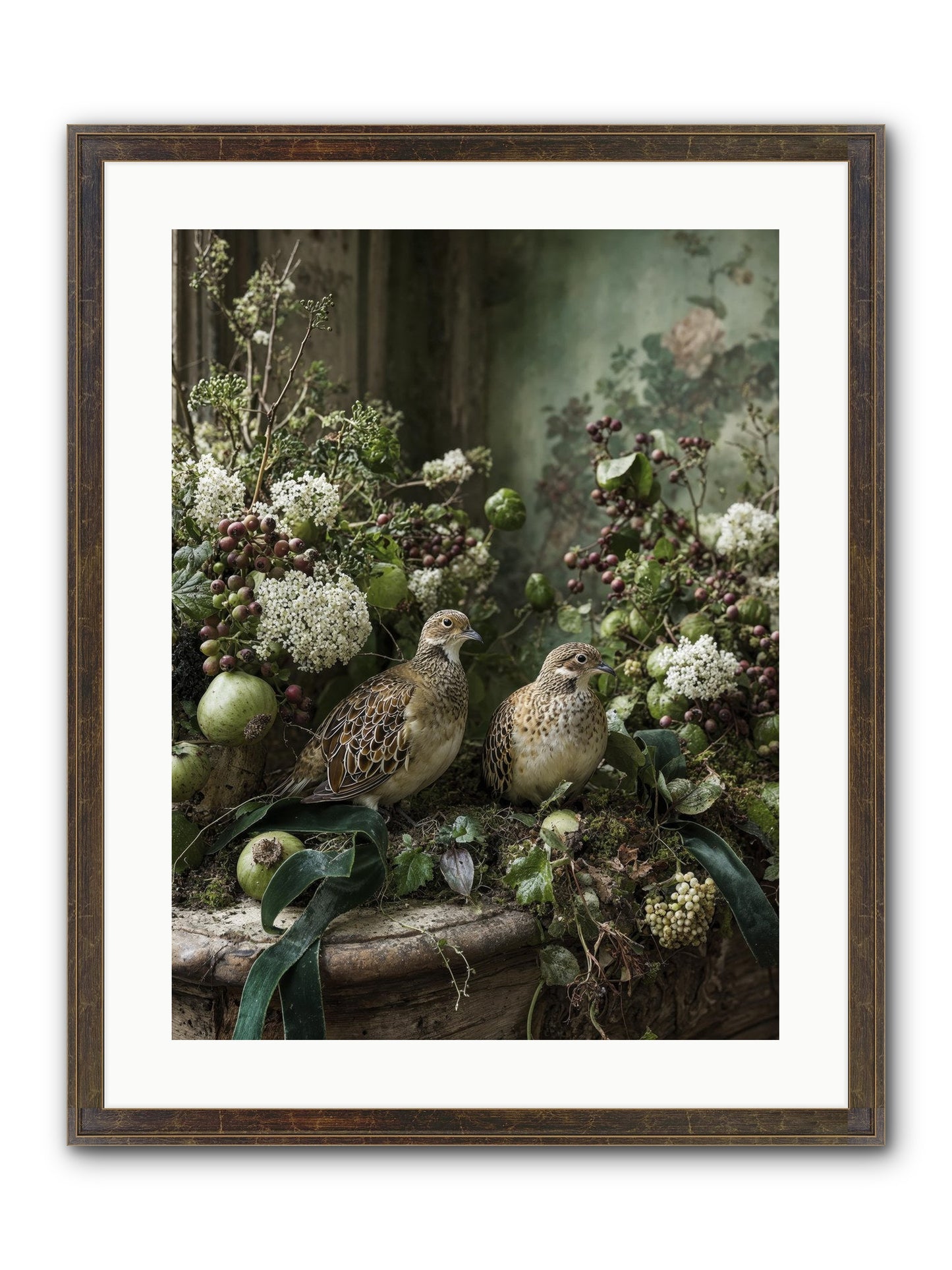 Theatre Framed Print - Slimwoods Black/Gold 18x24