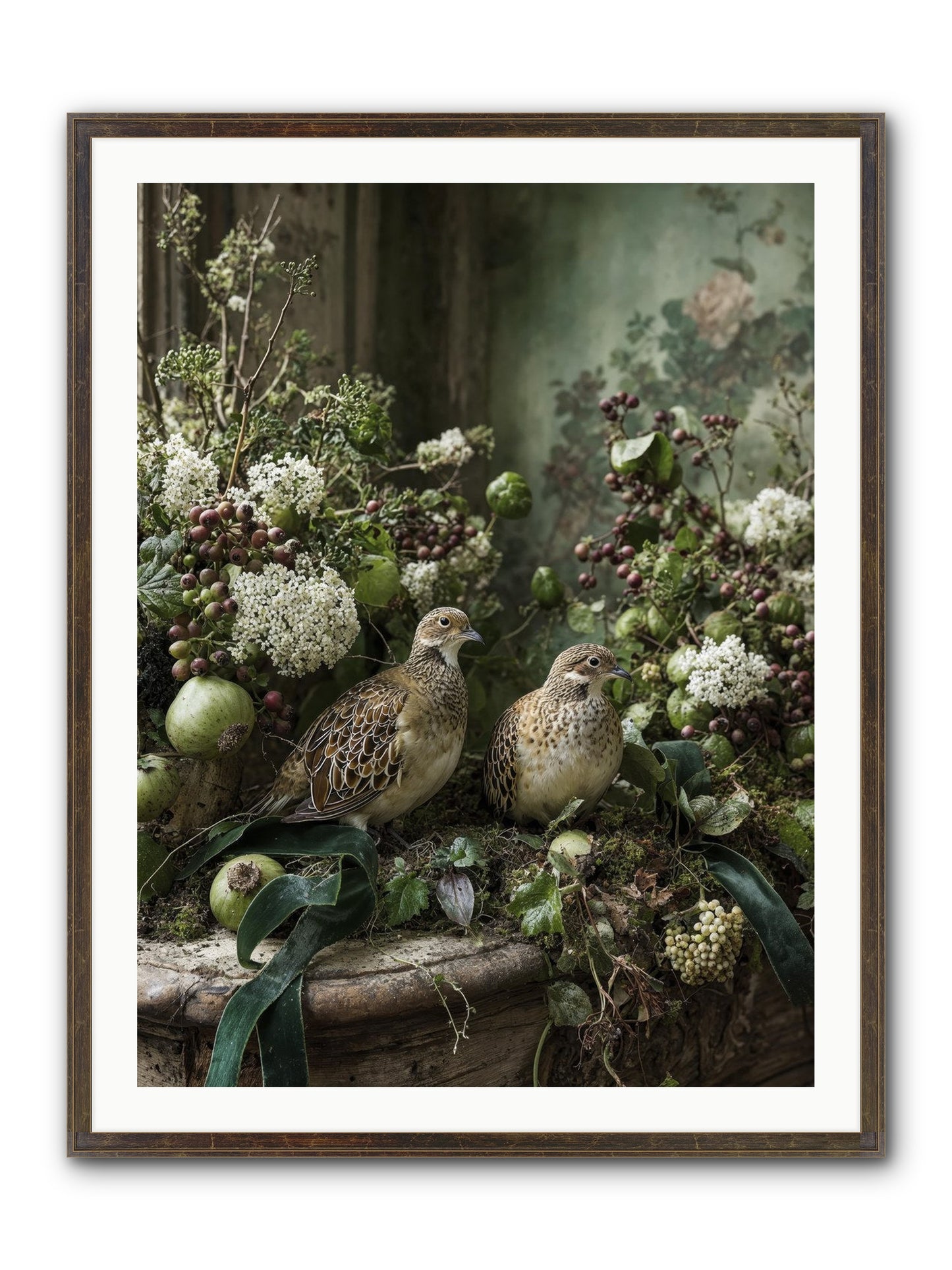 Theatre Framed Print - Slimwoods Black/Gold 30x40
