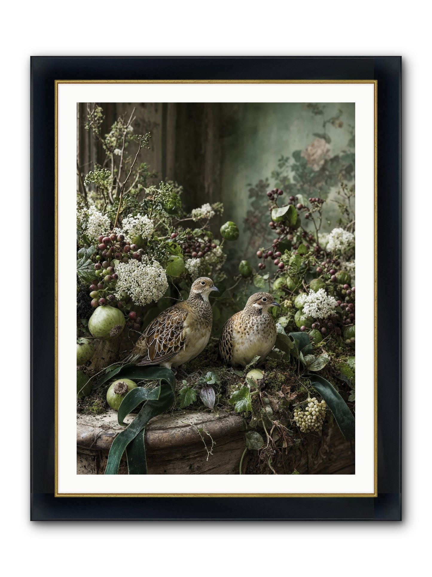 Theatre Framed Print - Wide Black w/Gold 30x40