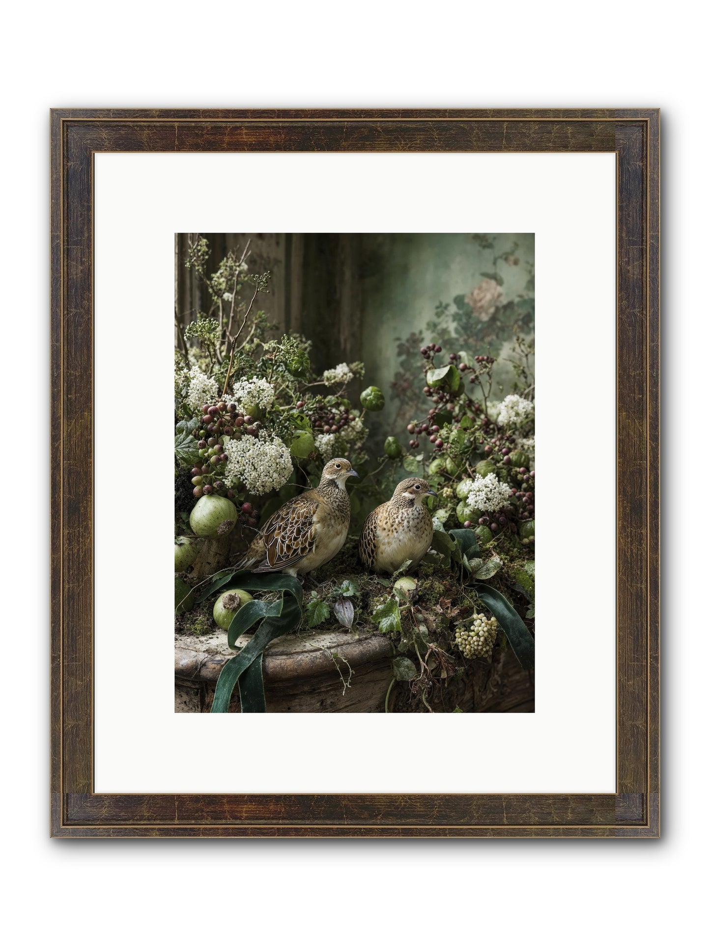 Theatre Framed Print - Slimwoods Black/Gold 9x12