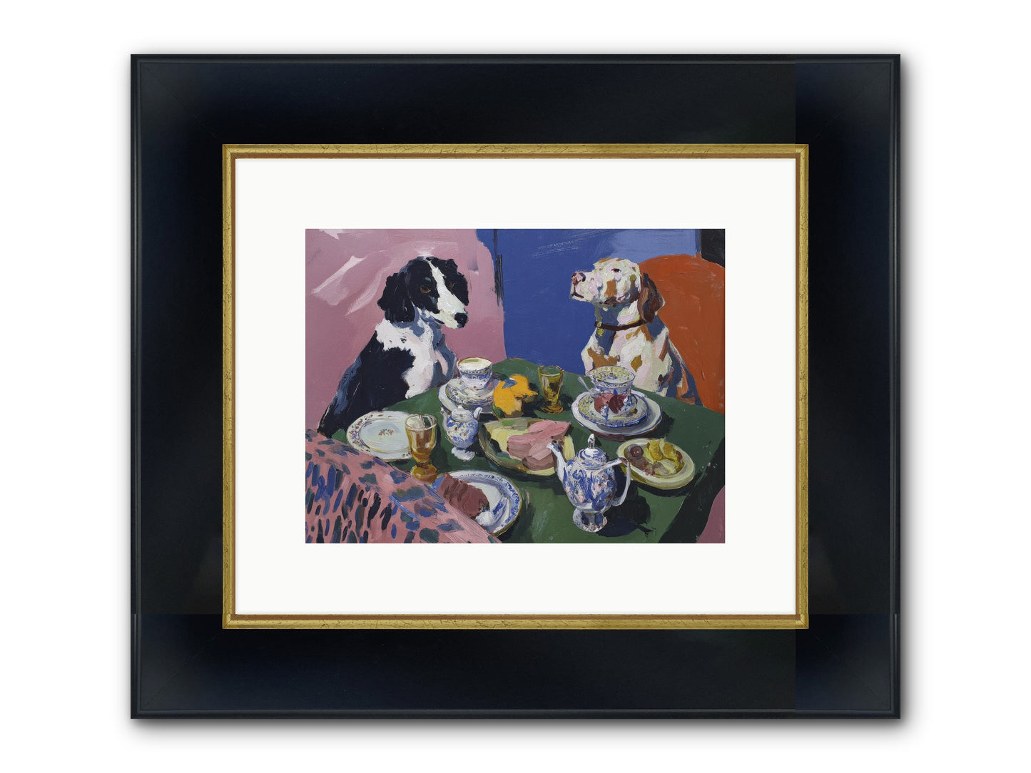 They Knew Better Framed Print - Wide Black w/Gold 12x9