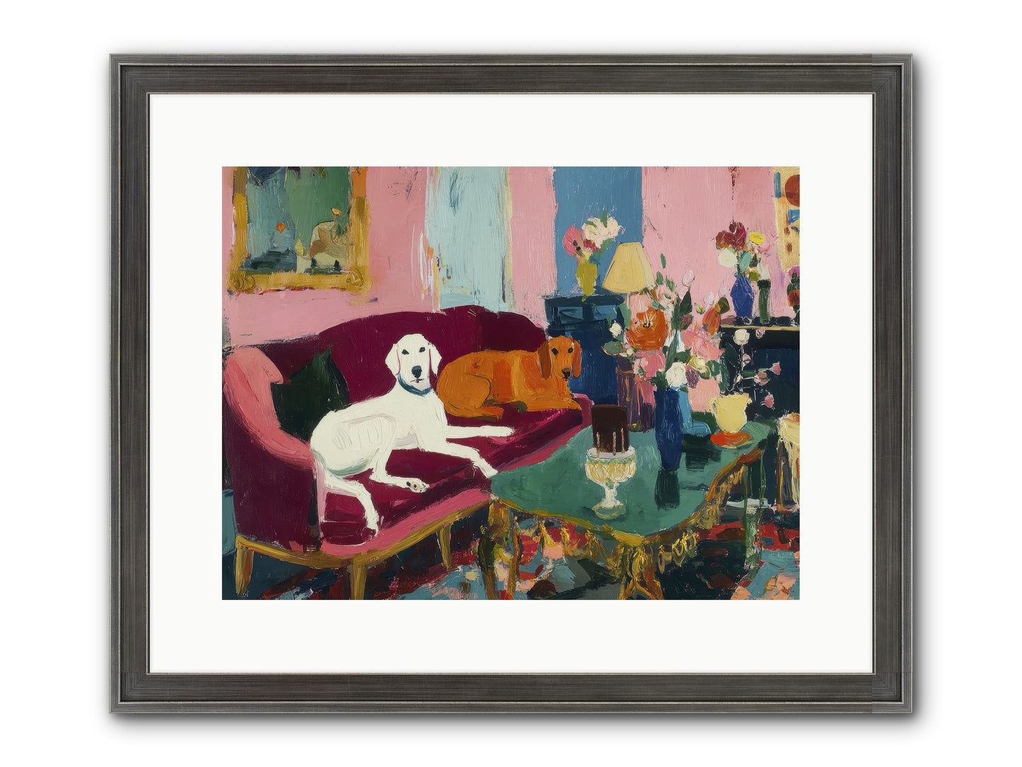 They Lived Well Framed Print - Slimwoods Black/Silver 16x12