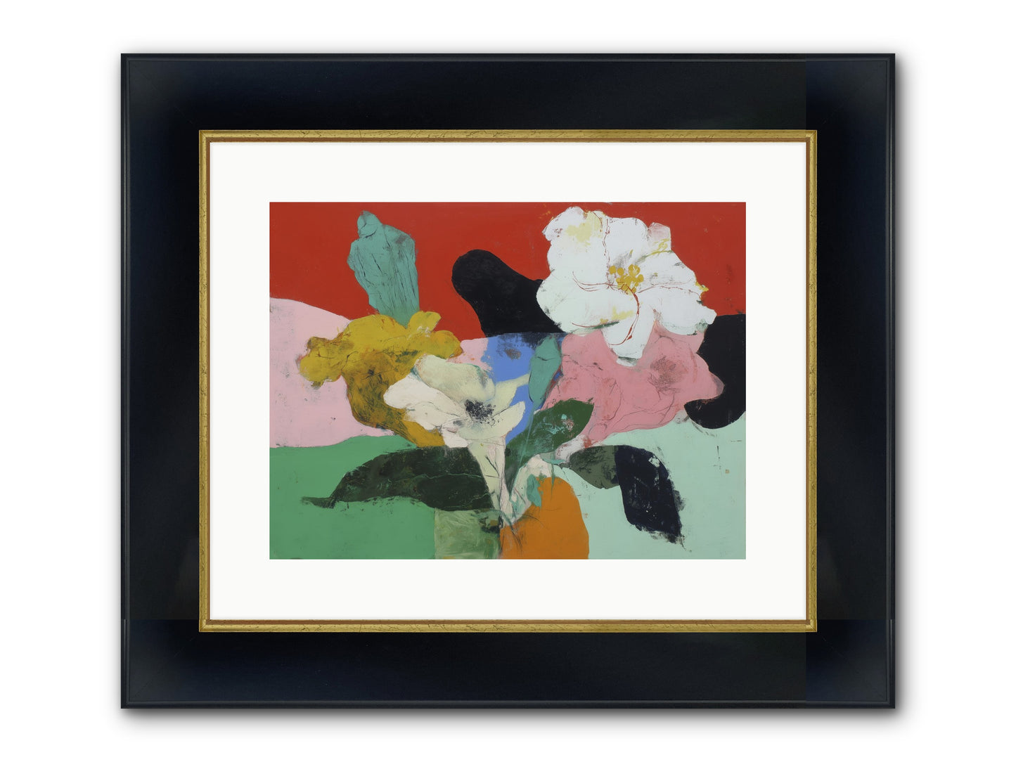 This Day Framed Print - Wide Black w/Gold 16x12