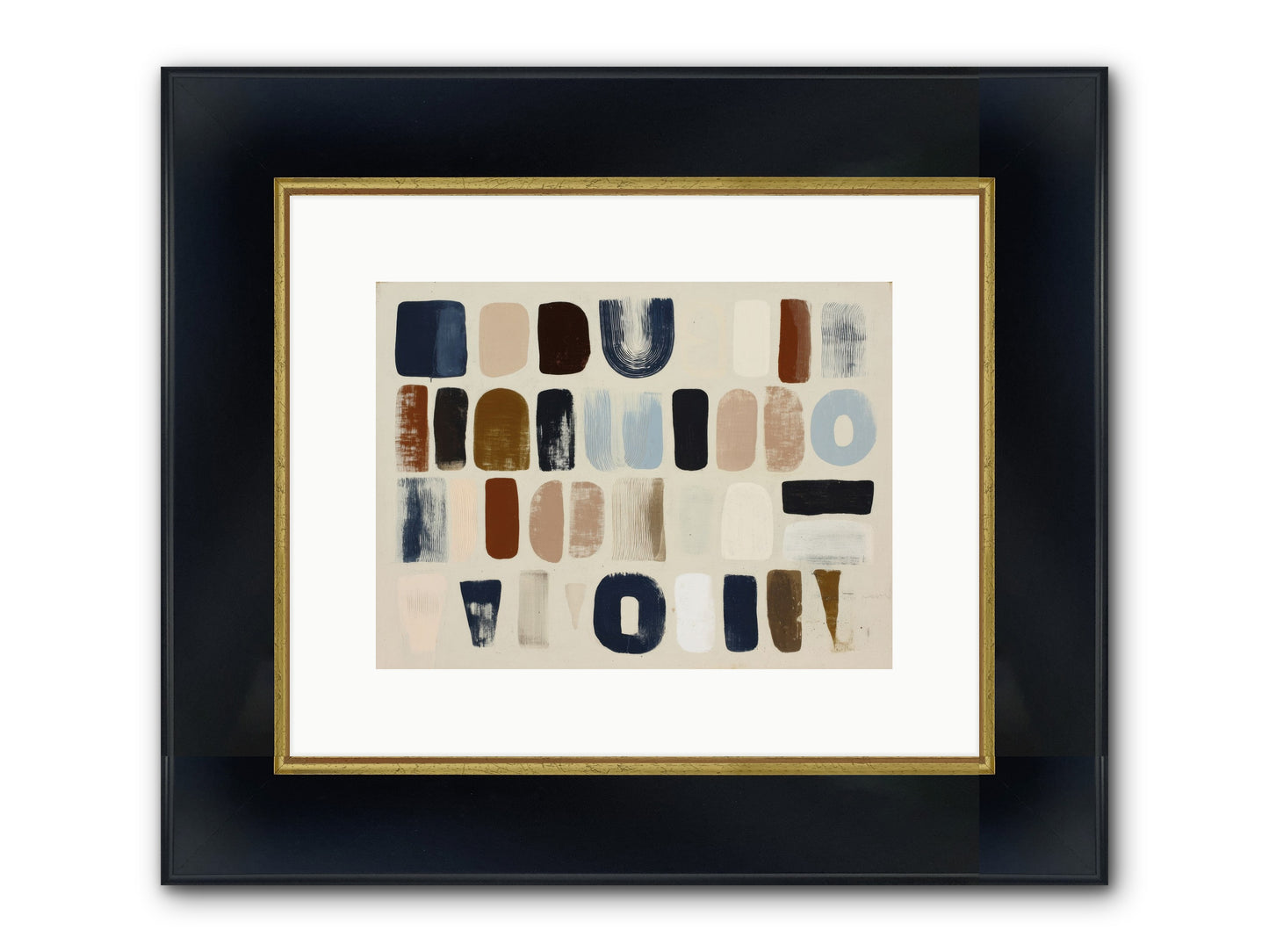 Thorn Ballet Framed Print - Wide Black w/Gold 12x9