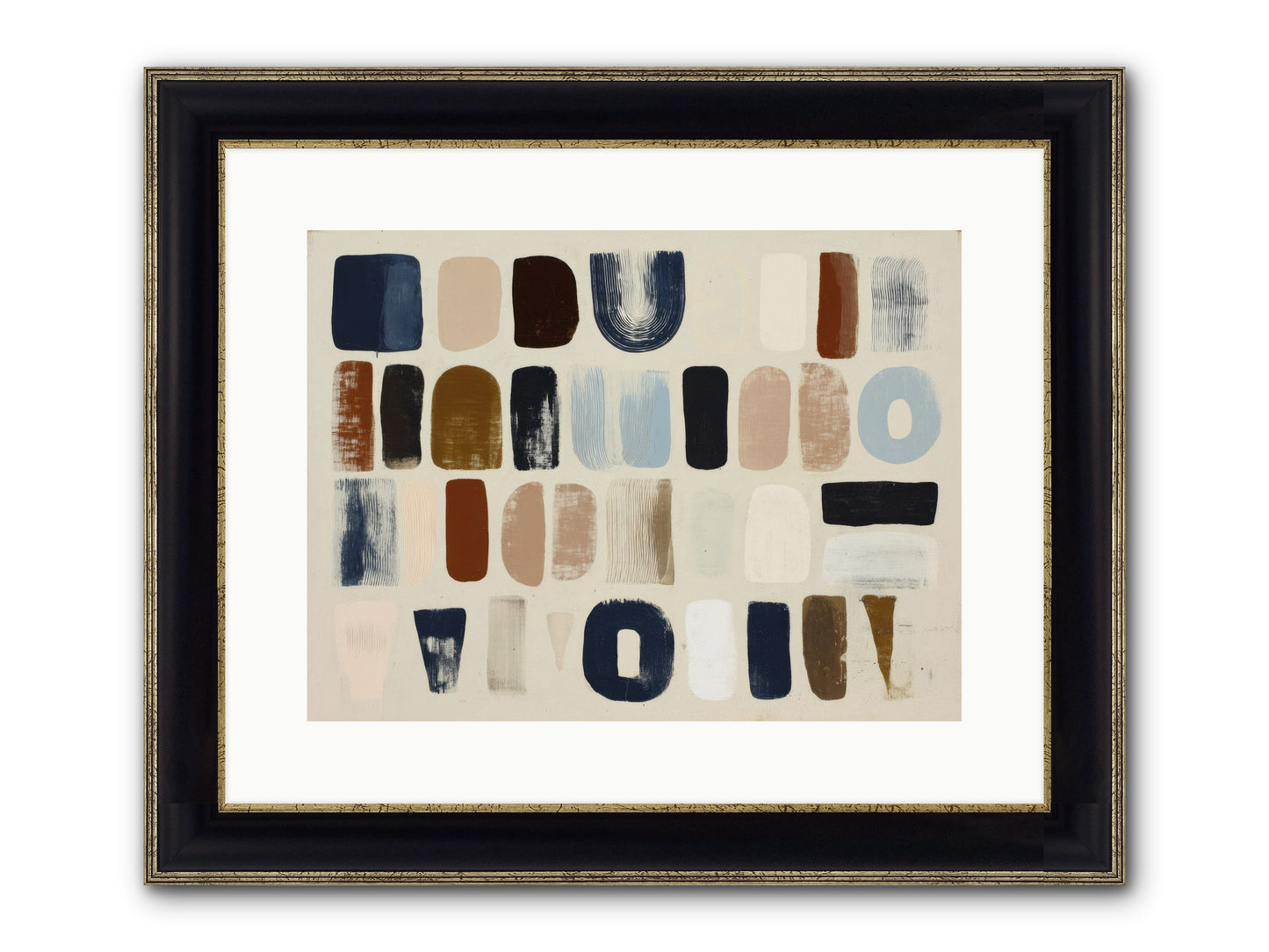Thorn Ballet Framed Print - Black & Gold 16x12
