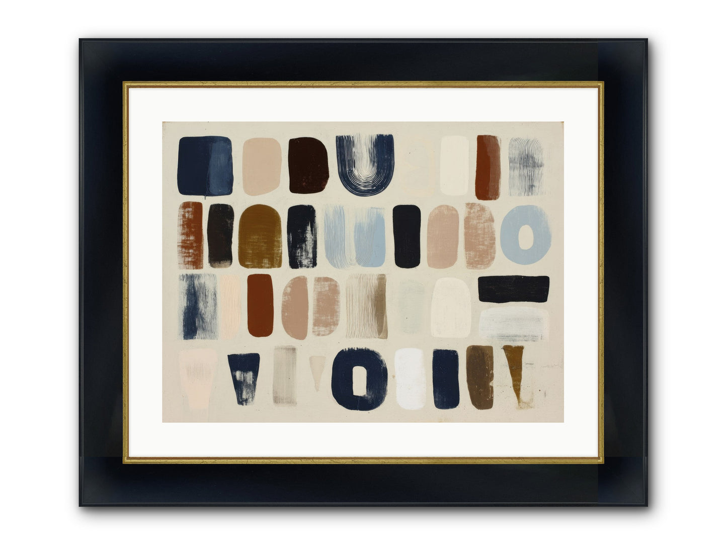 Thorn Ballet Framed Print - Wide Black w/Gold 24x18