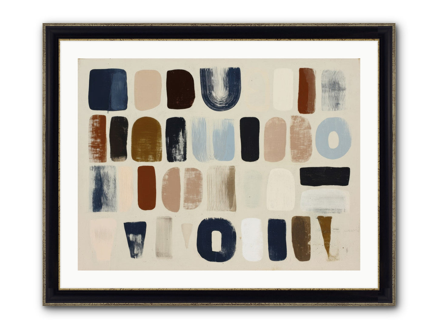 Thorn Ballet Framed Print - Black & Gold 32x24