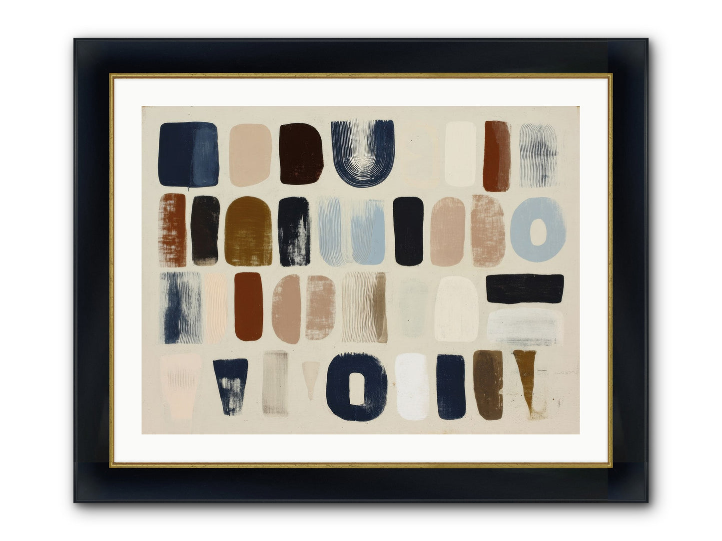 Thorn Ballet Framed Print - Wide Black w/Gold 32x24