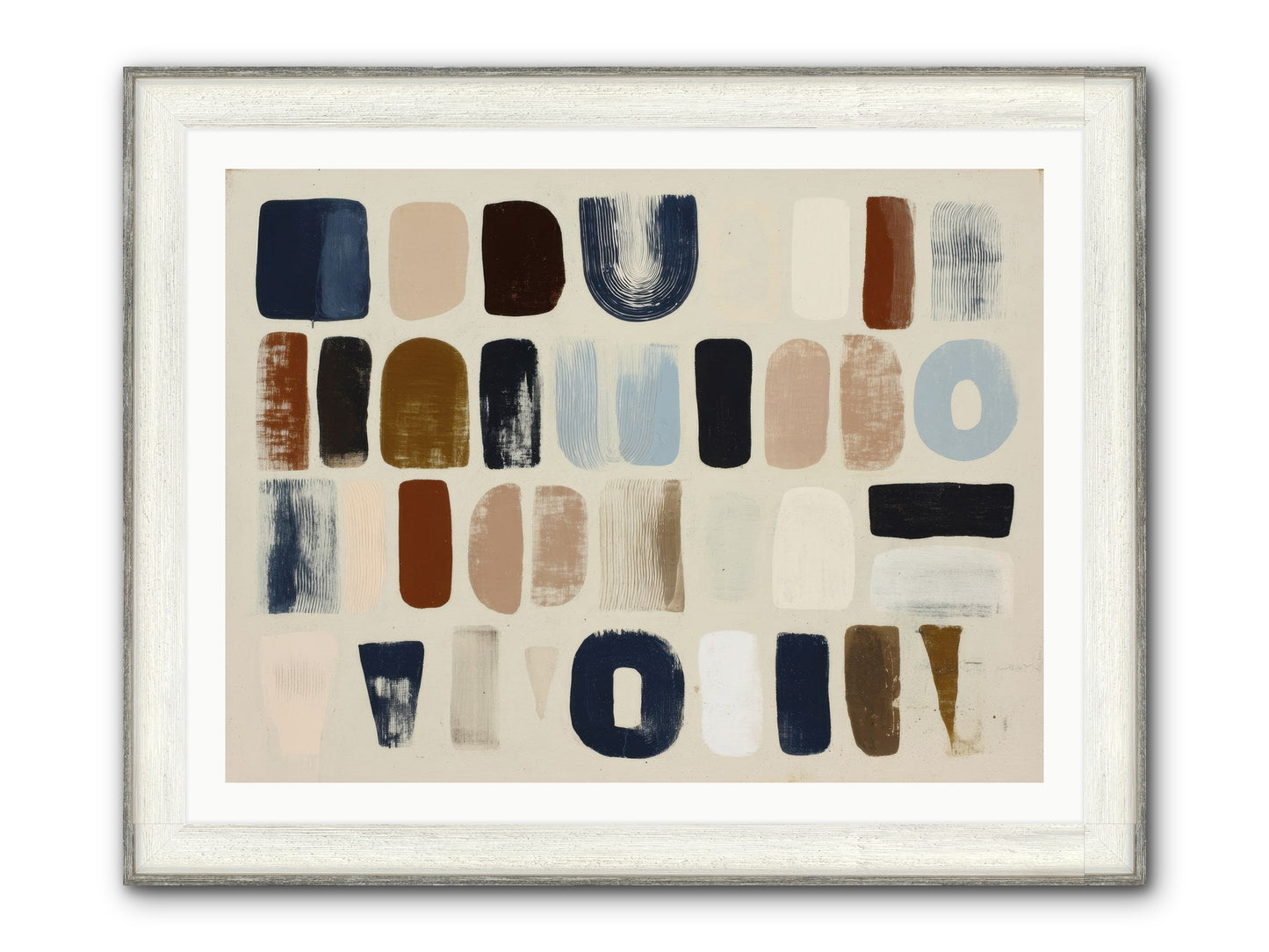 Thorn Ballet Framed Print - Driftwood White 40x30