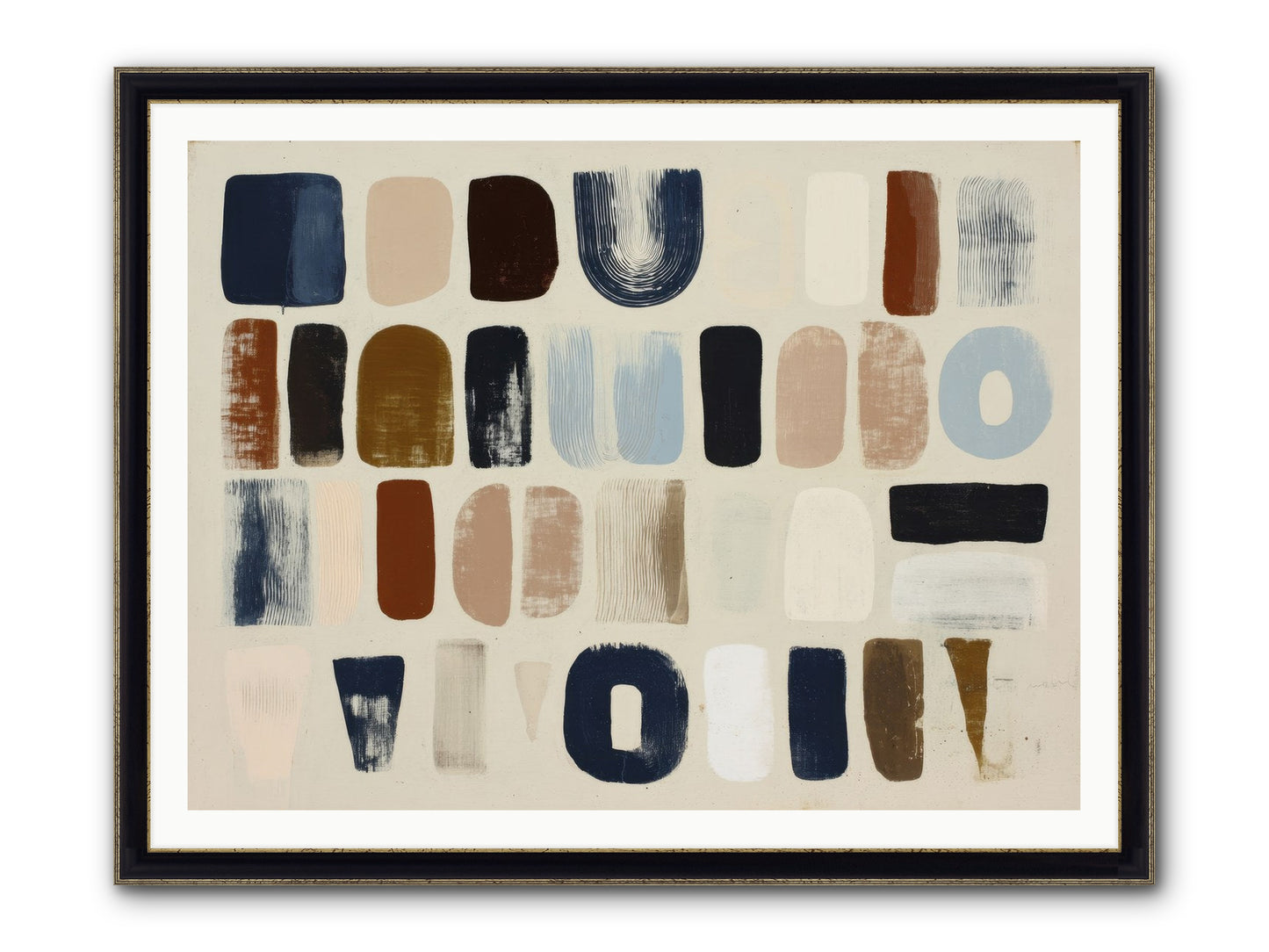 Thorn Ballet Framed Print - Black & Gold 48x36