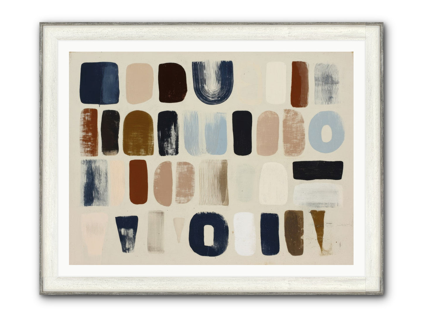 Thorn Ballet Framed Print - Driftwood White 48x36