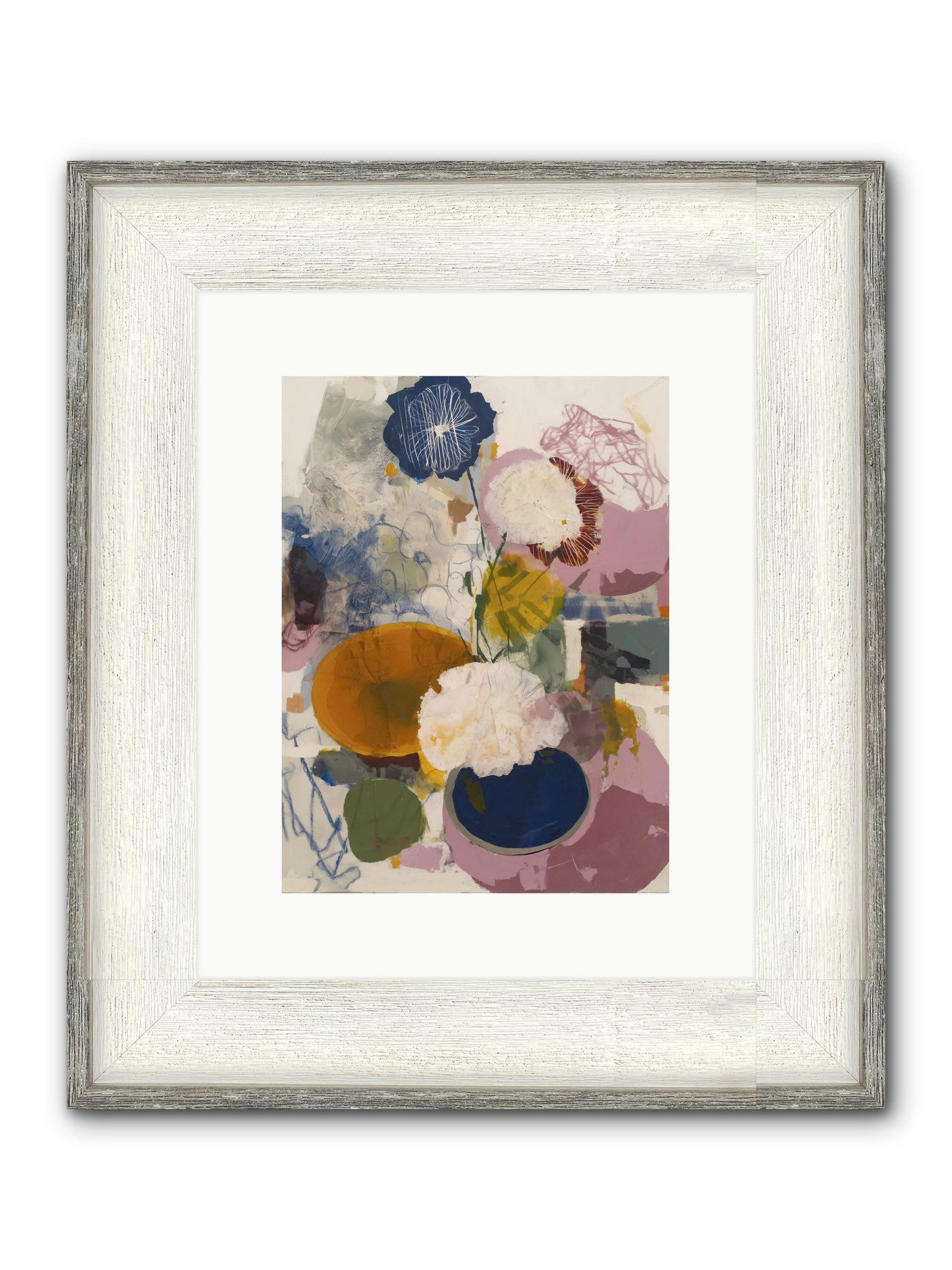 Thorncatcher Song Framed Print - Driftwood White 9x12