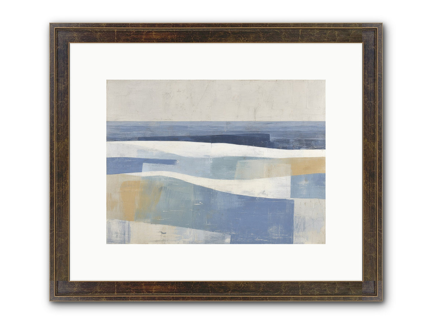 Thornwell Haven Framed Print - Slimwoods Black/Gold 12x9