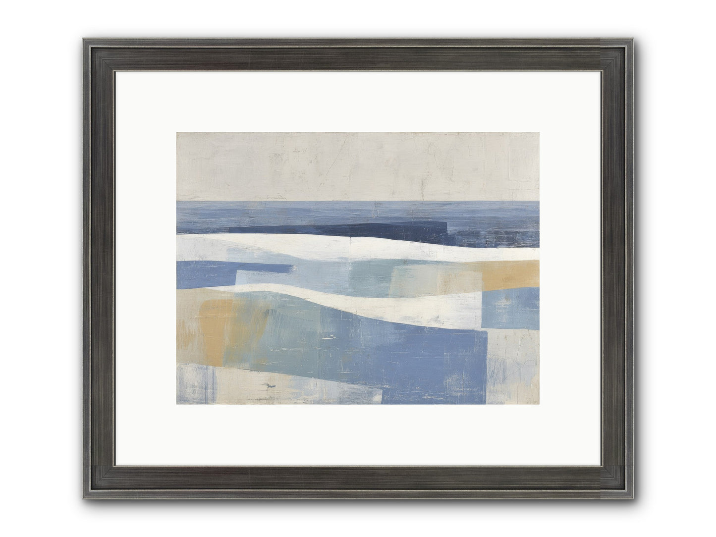Thornwell Haven Framed Print - Slimwoods Black/Silver 12x9