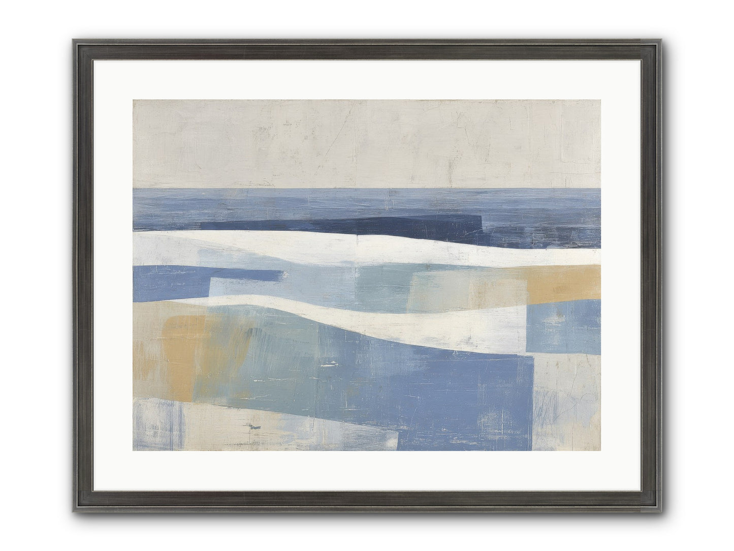Thornwell Haven Framed Print - Slimwoods Black/Silver 24x18