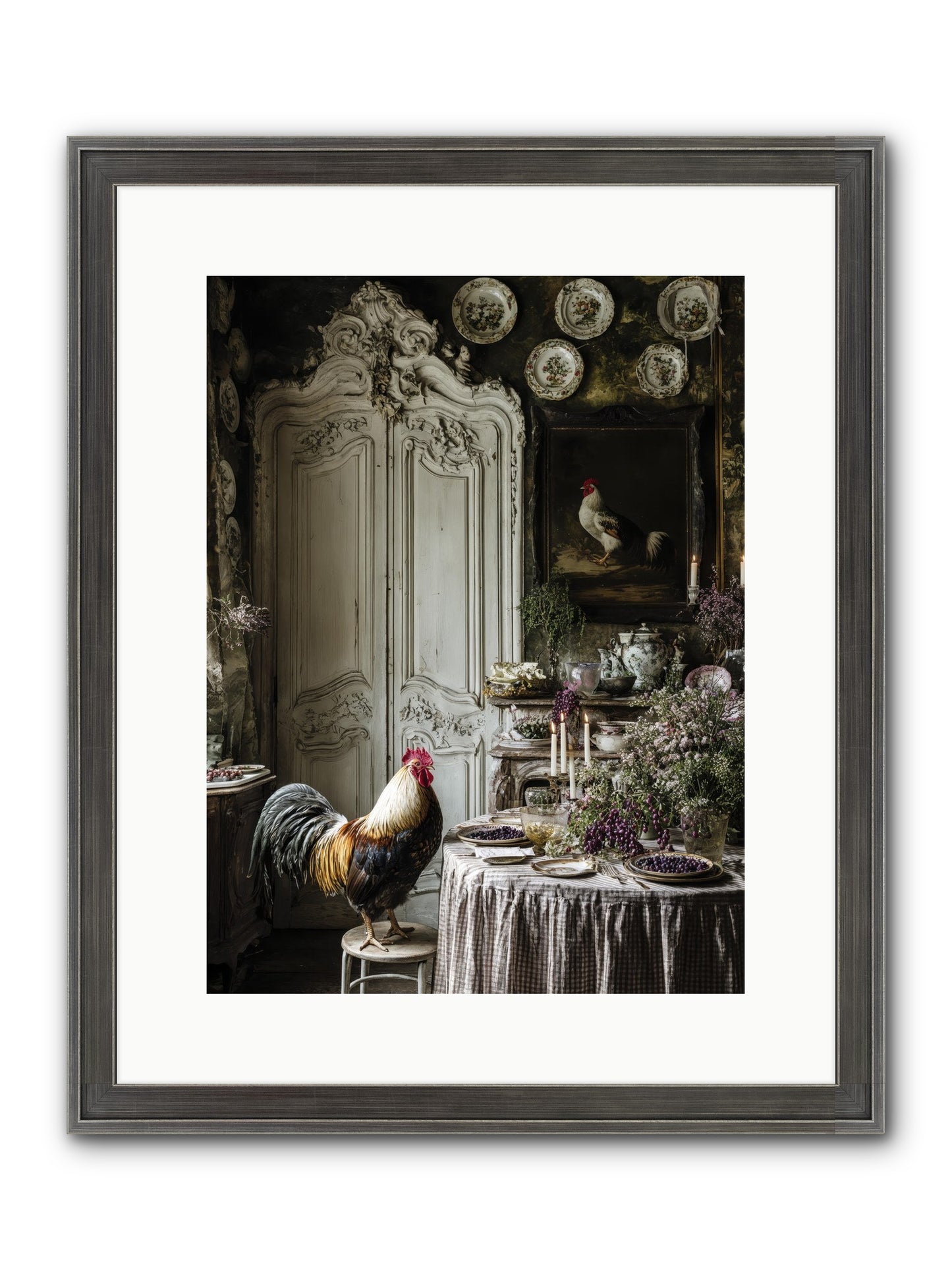 Those Memories Framed Print - Slimwoods Black/Silver 12x16