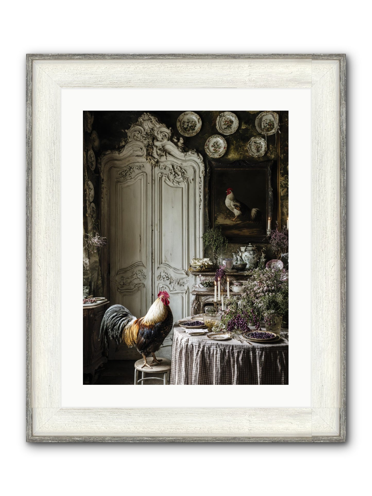 Those Memories Framed Print - Driftwood White 18x24