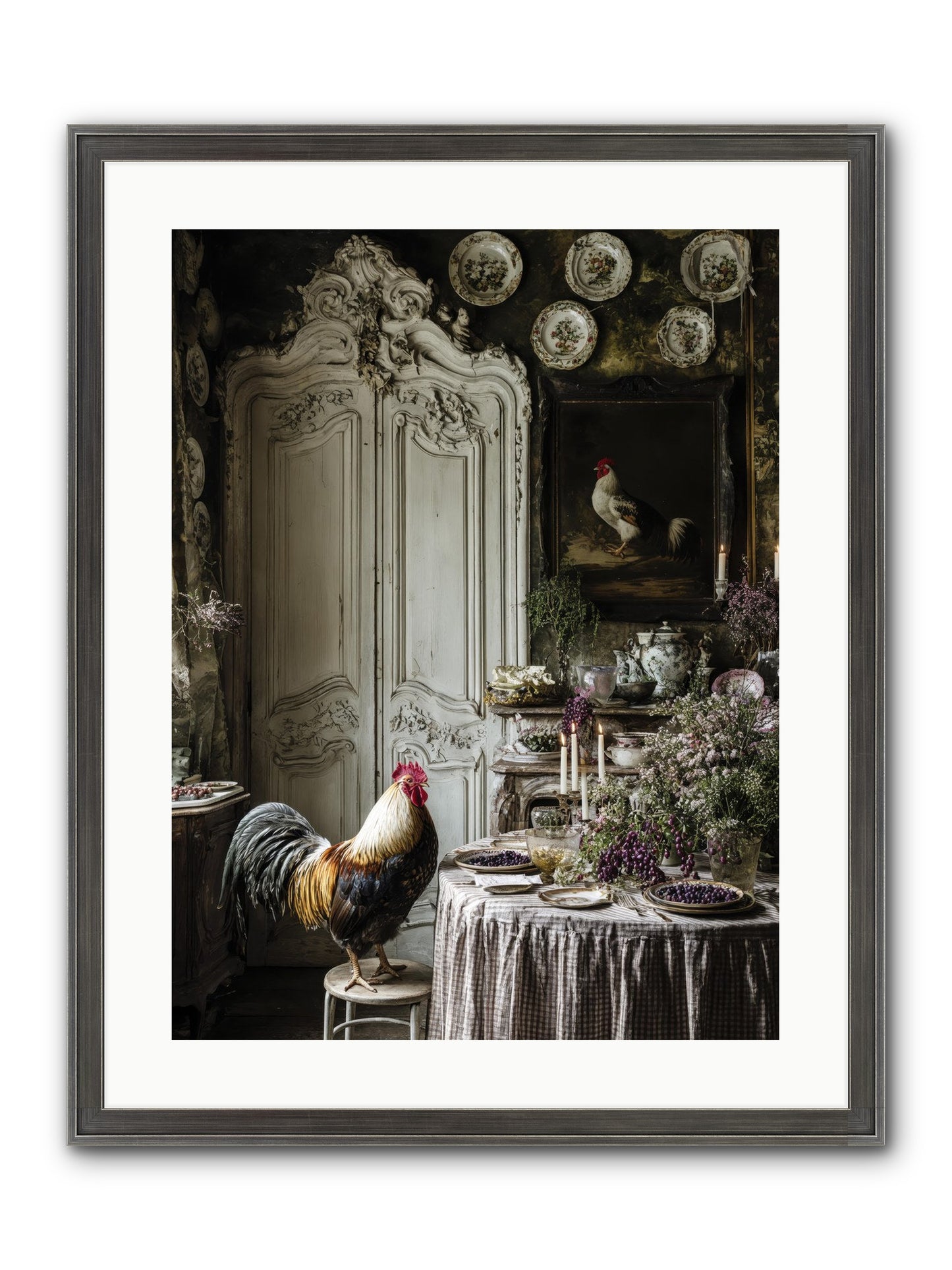 Those Memories Framed Print - Slimwoods Black/Silver 18x24