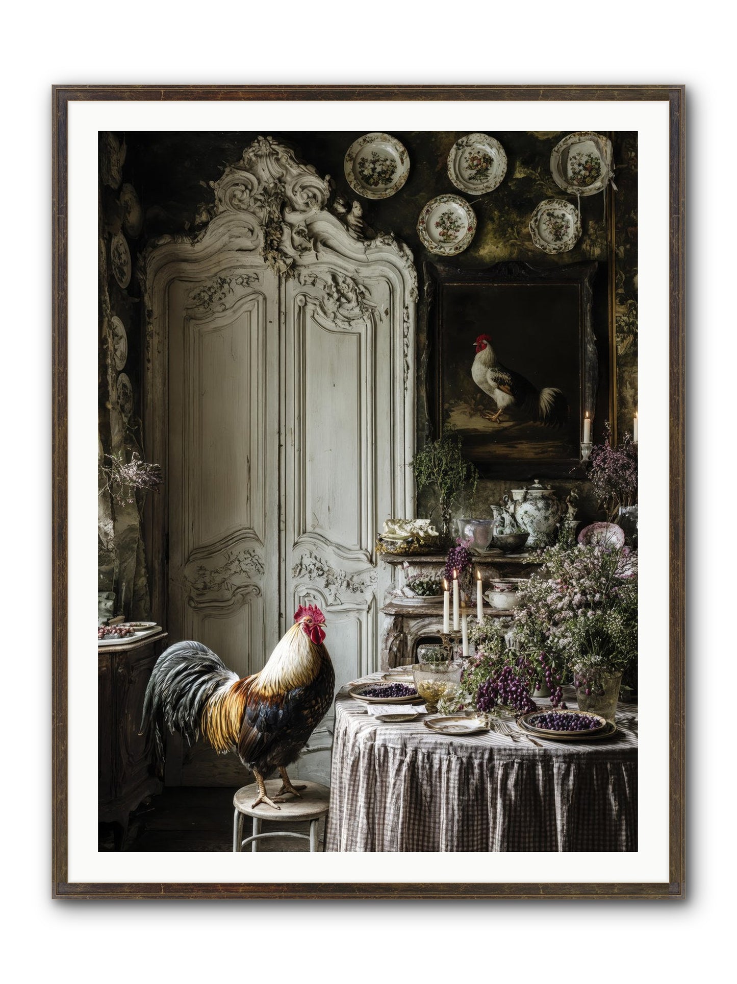 Those Memories Framed Print - Slimwoods Black/Gold 36x48