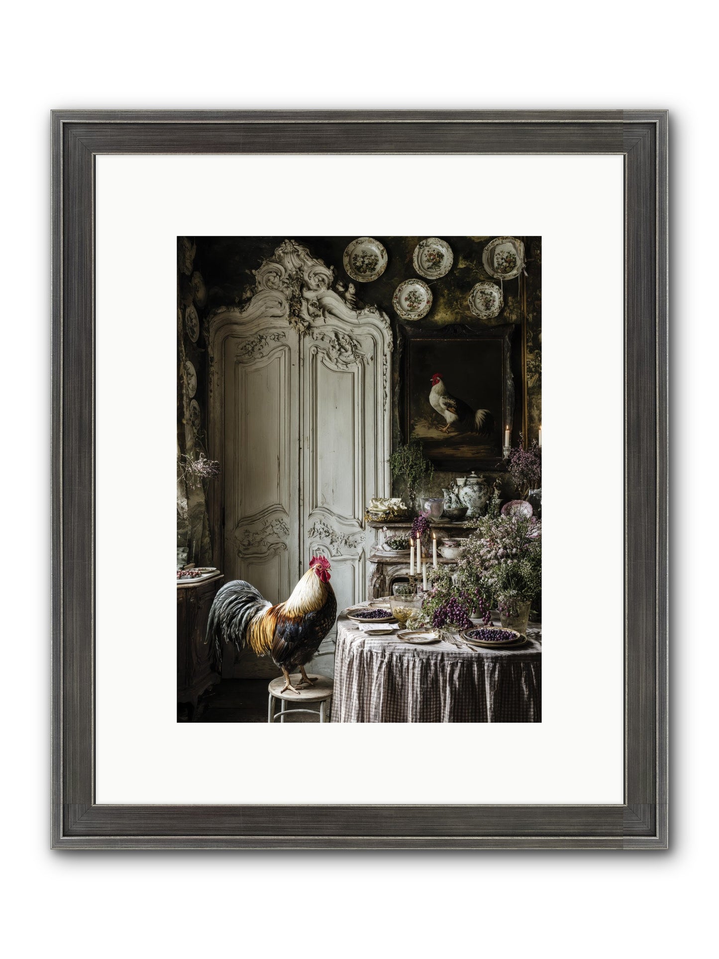Those Memories Framed Print - Slimwoods Black/Silver 9x12