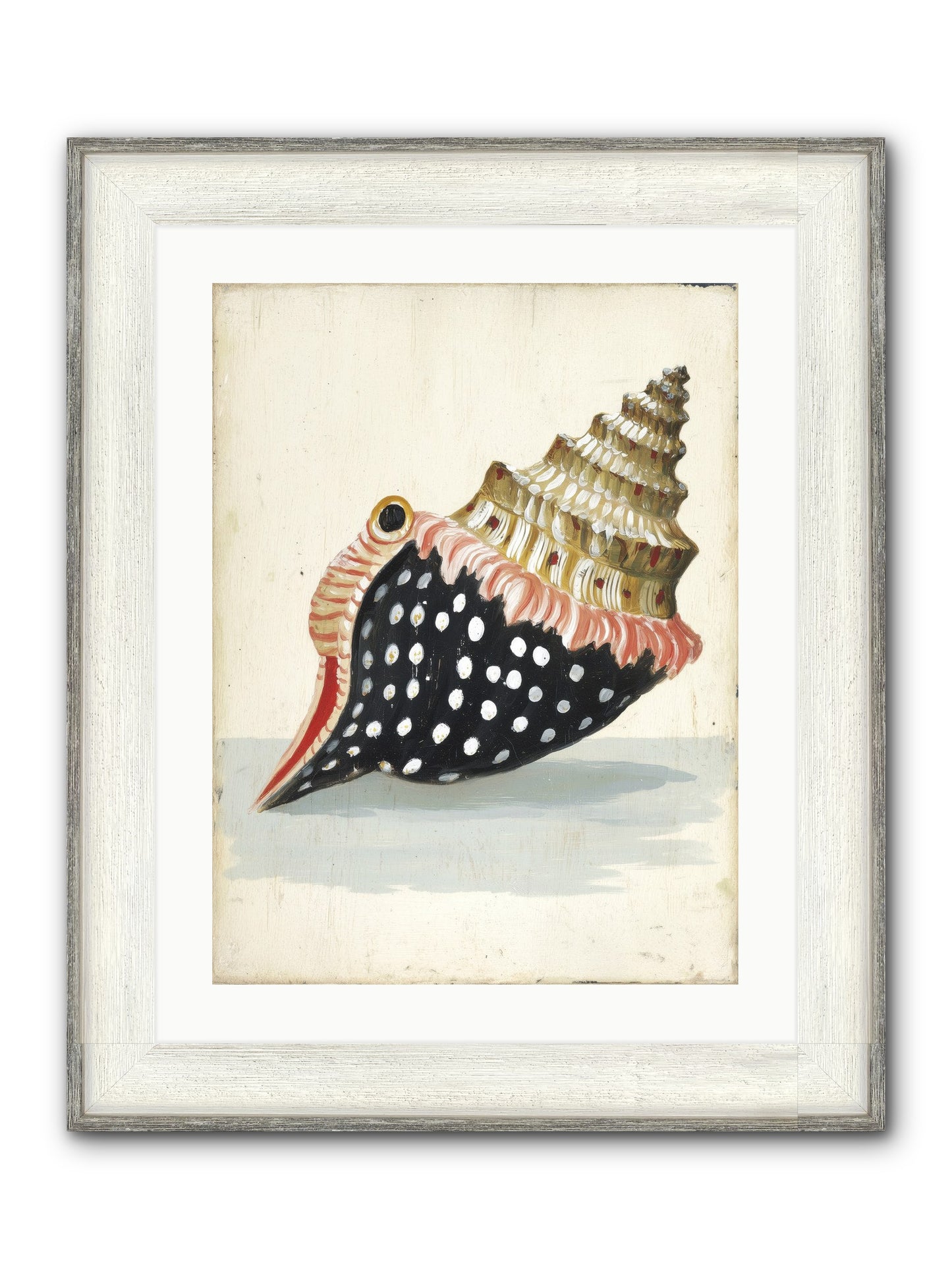 Time Traveler Framed Print - Driftwood White 18x24