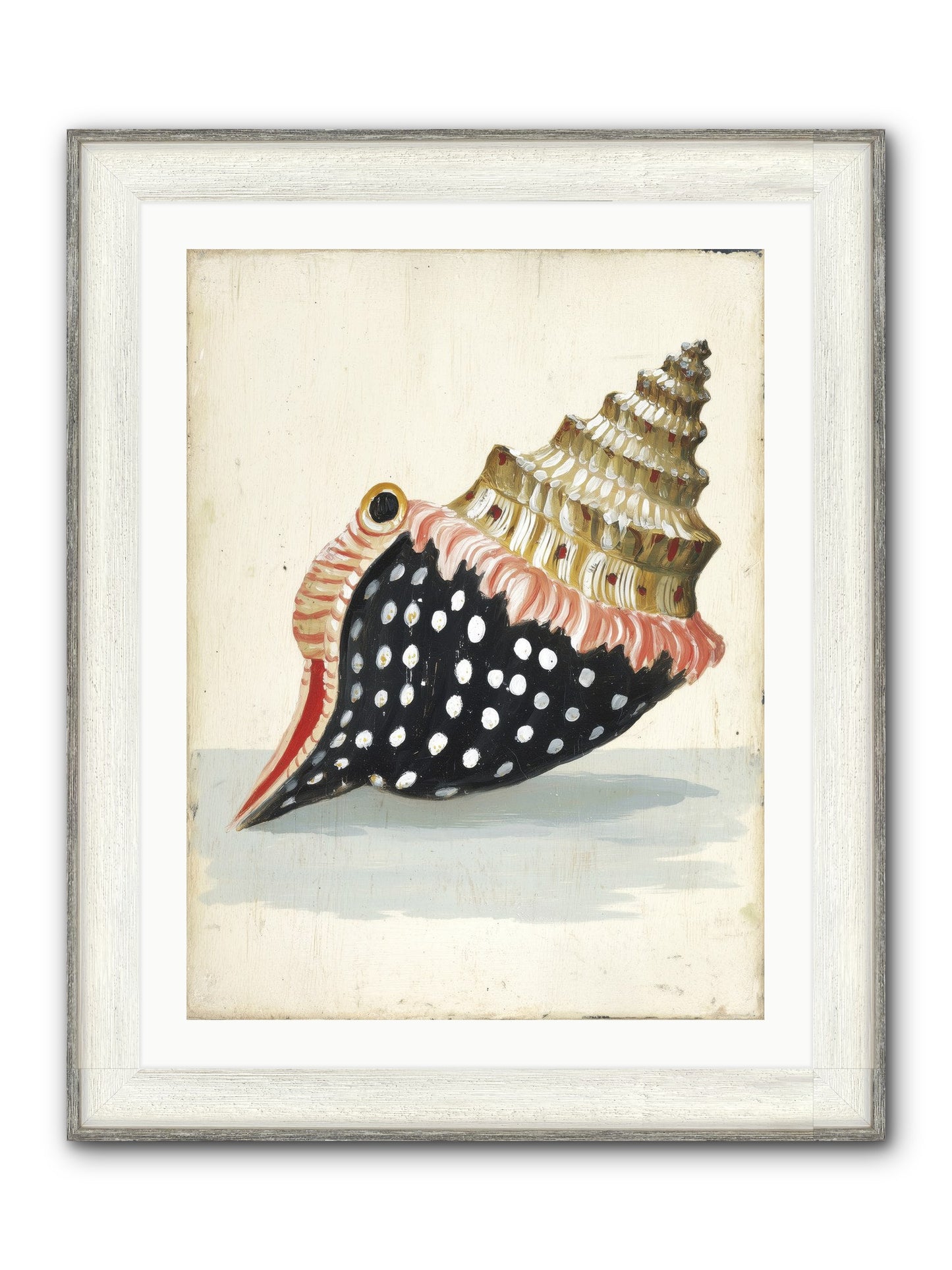 Time Traveler Framed Print - Driftwood White 24x32