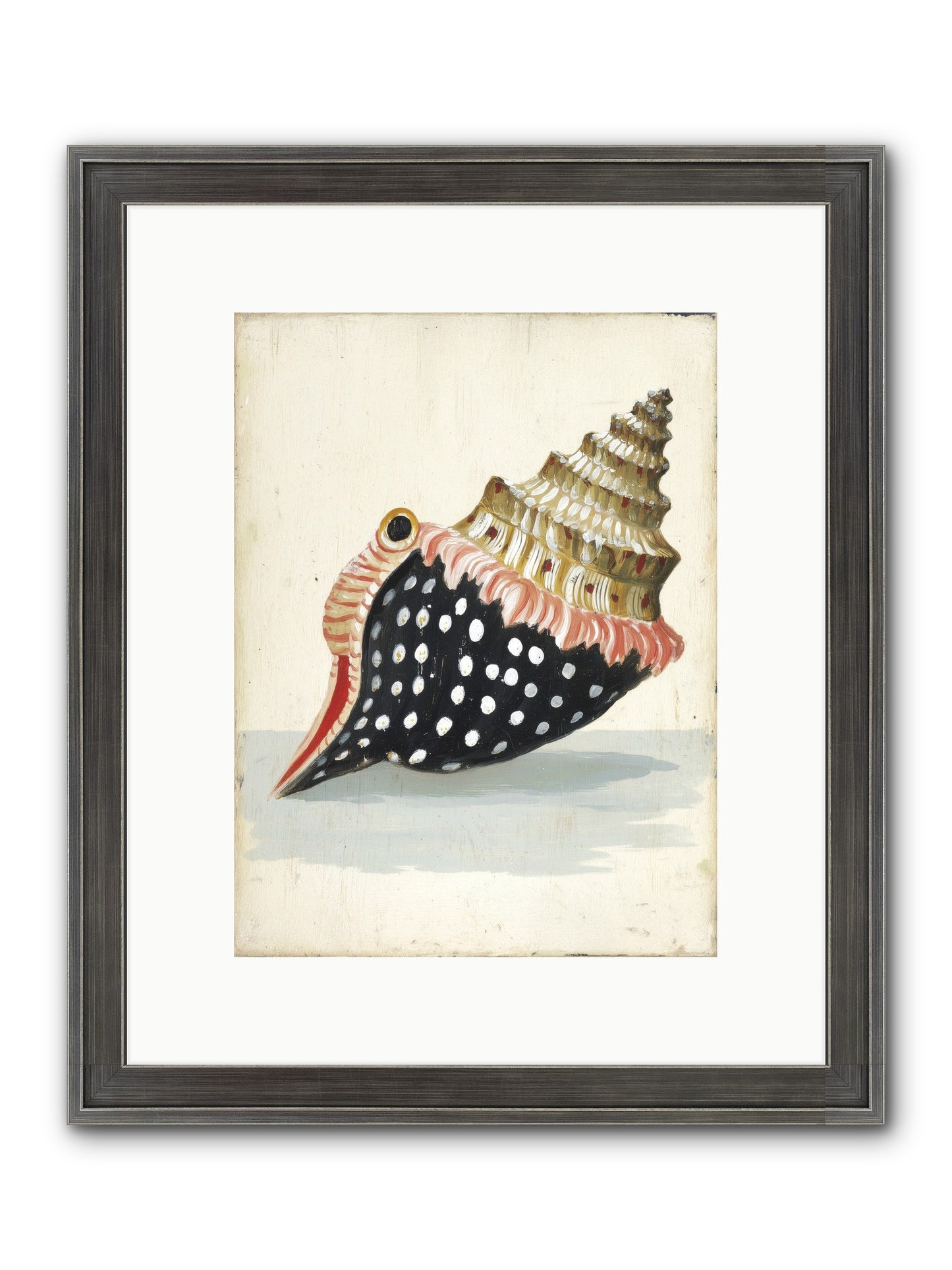 Time Traveler Framed Print - Slimwoods Black/Silver 9x12