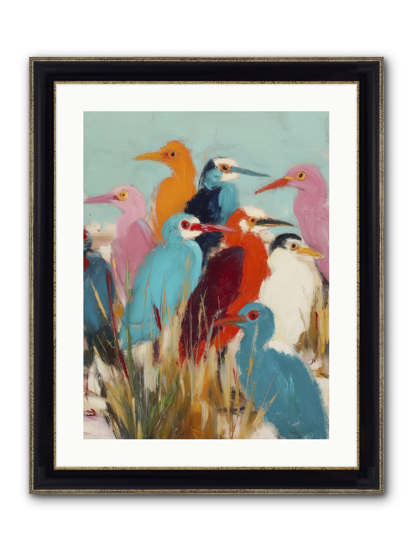 Timeless Songs Framed Print - Black & Gold 18x24