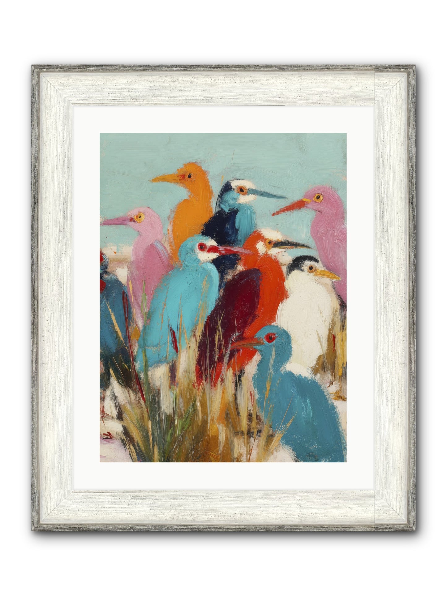 Timeless Songs Framed Print - Driftwood White 18x24