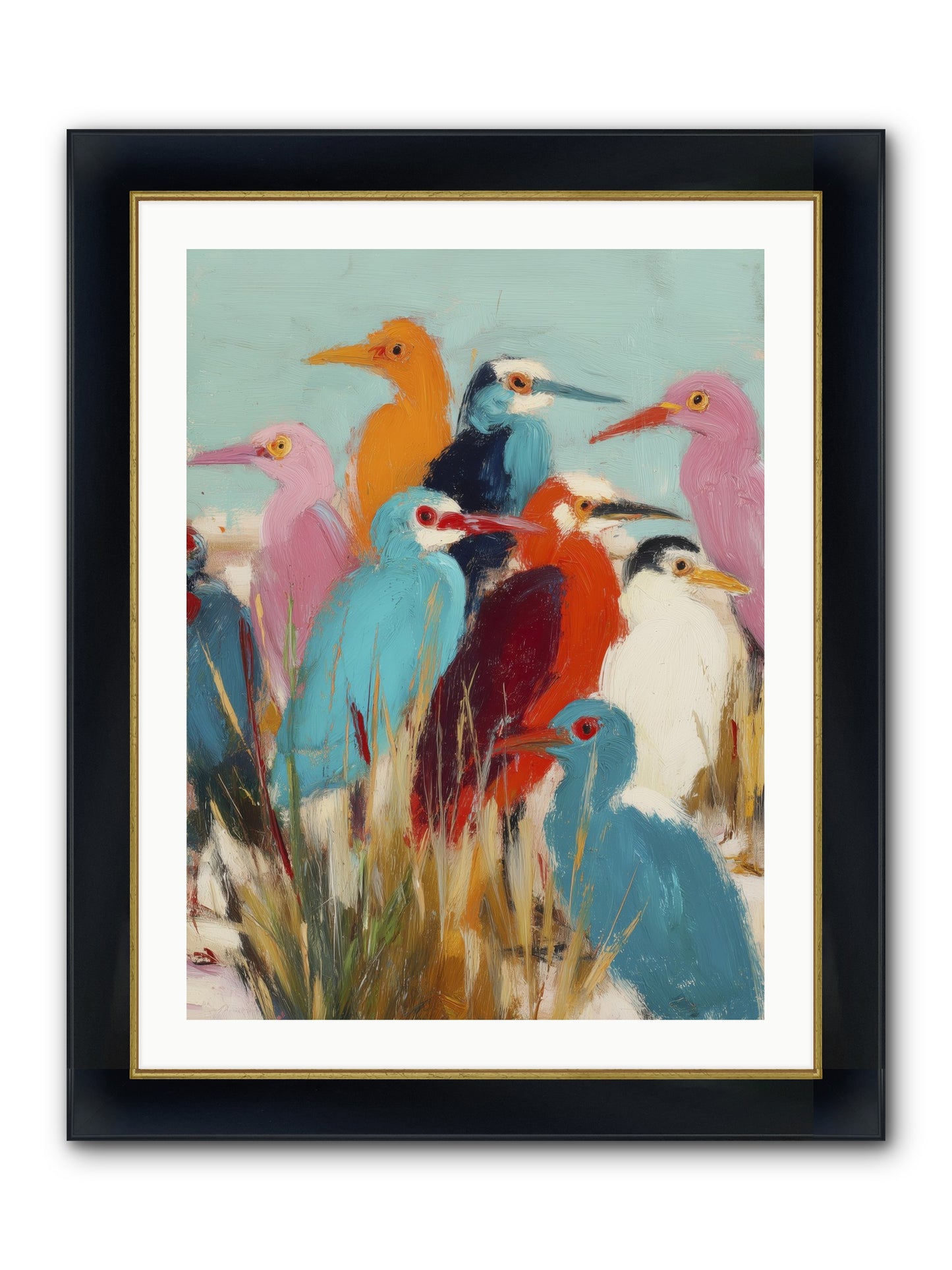 Timeless Songs Framed Print - Wide Black w/Gold 24x32