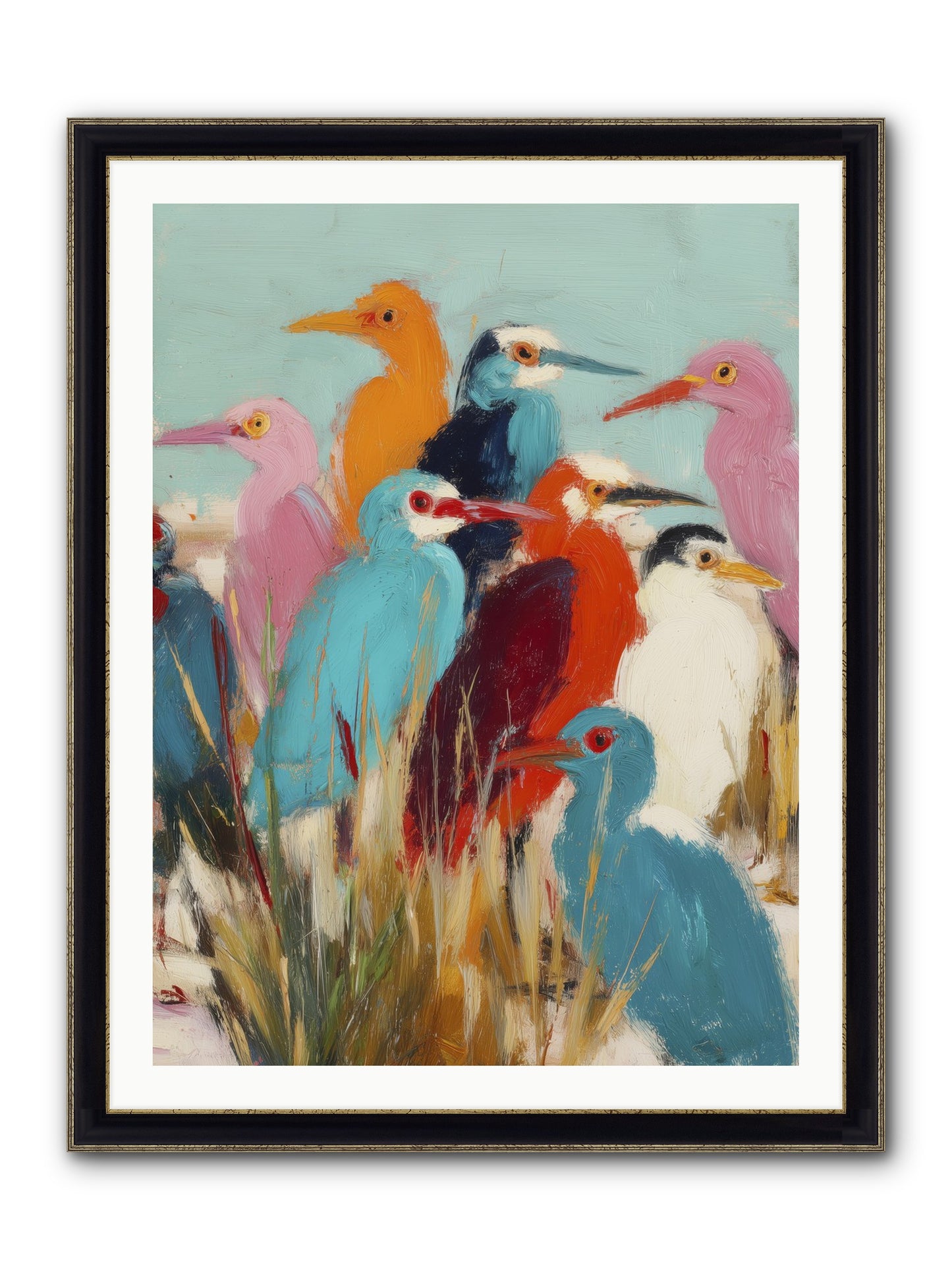 Timeless Songs Framed Print - Black & Gold 30x40