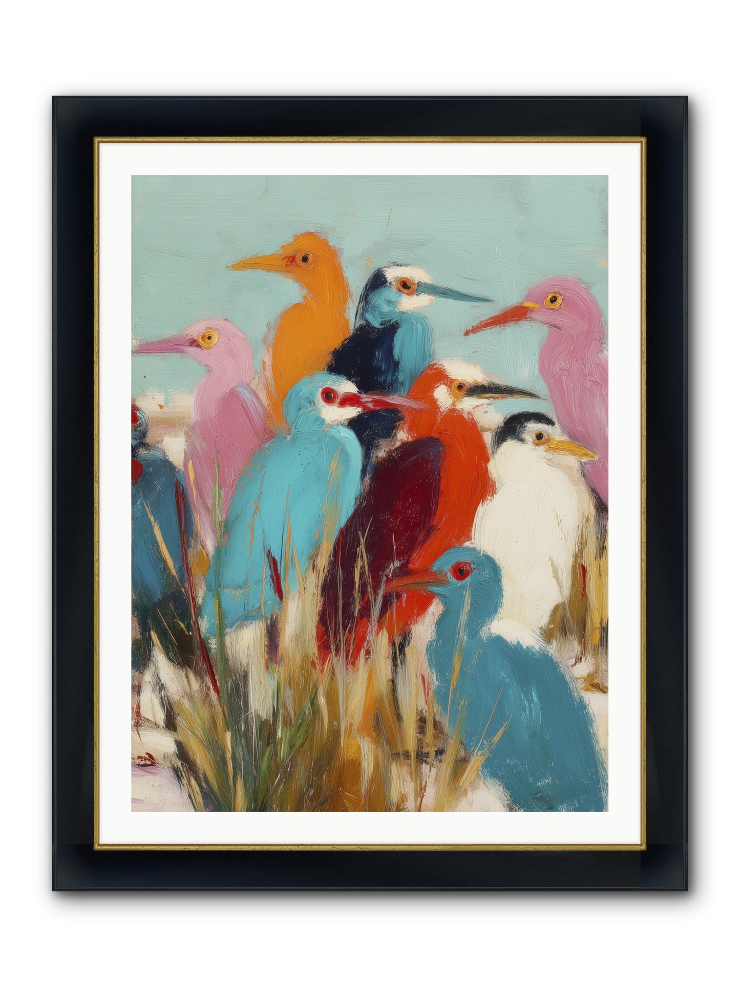 Timeless Songs Framed Print - Wide Black w/Gold 30x40
