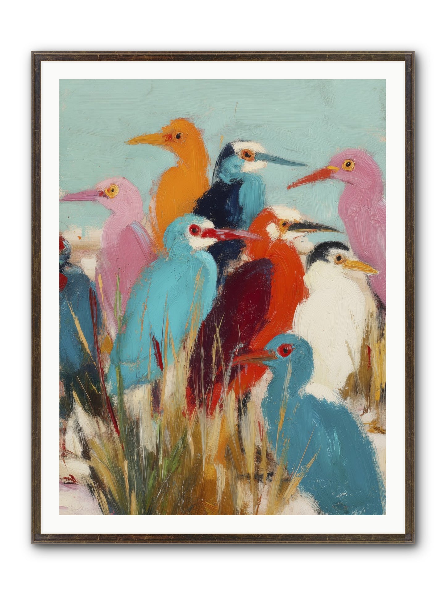 Timeless Songs Framed Print - Slimwoods Black/Gold 36x48