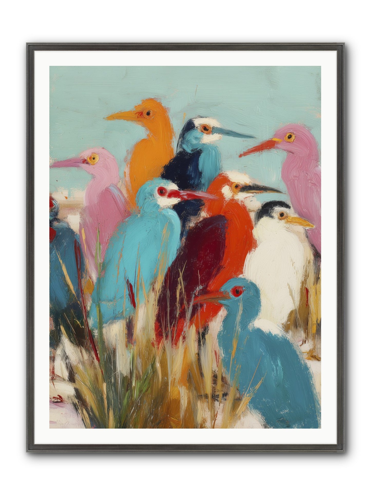 Timeless Songs Framed Print - Slimwoods Black/Silver 36x48