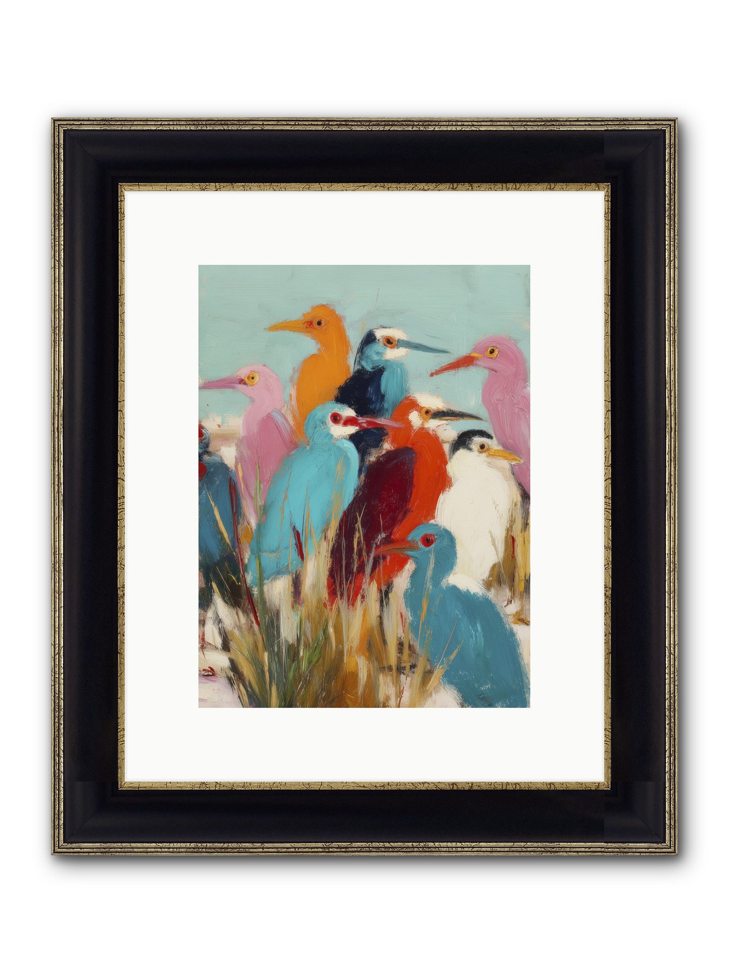 Timeless Songs Framed Print - Black & Gold 9x12