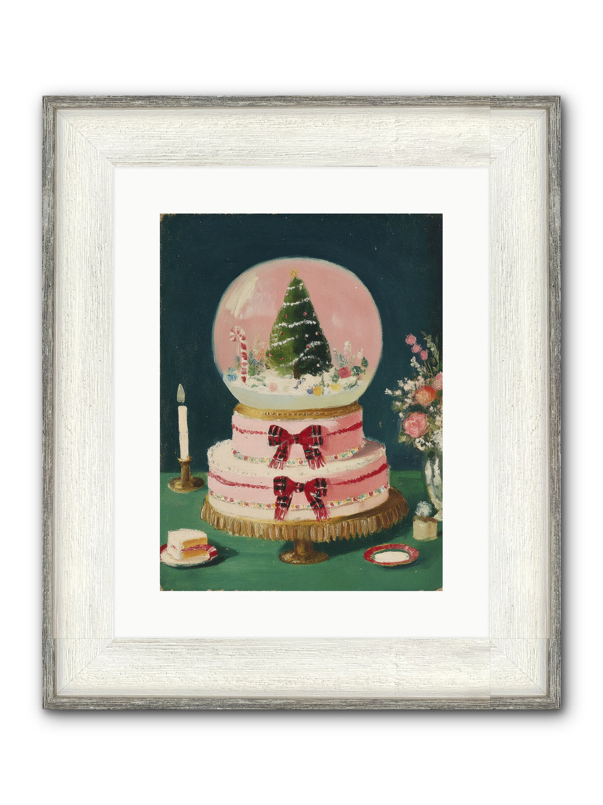 Tiny Magic Framed Print - Driftwood White 12x16